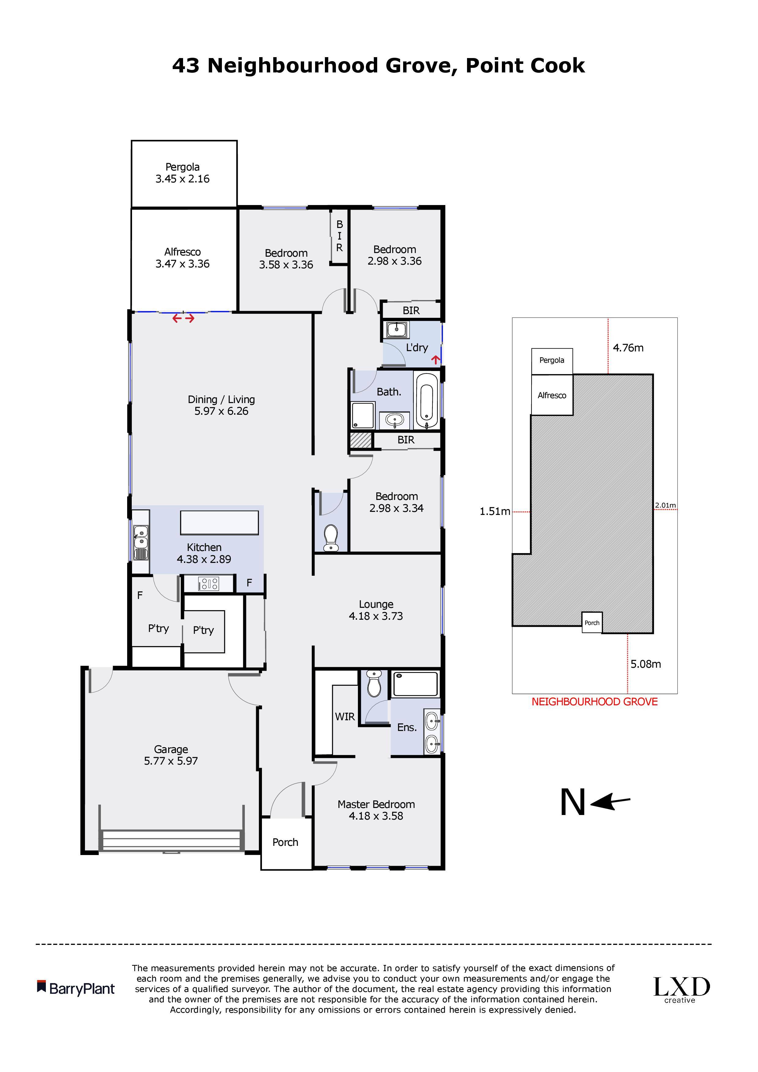 43 Neighbourhood Grove, Point Cook, VIC 3030 - Thumbnail 1 - 24/03/2022