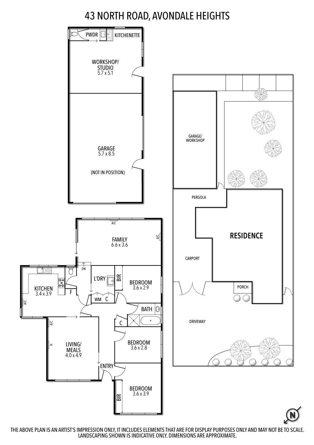 43 North Road, Avondale Heights, VIC 3034 - Thumbnail 1 - 09/03/2022