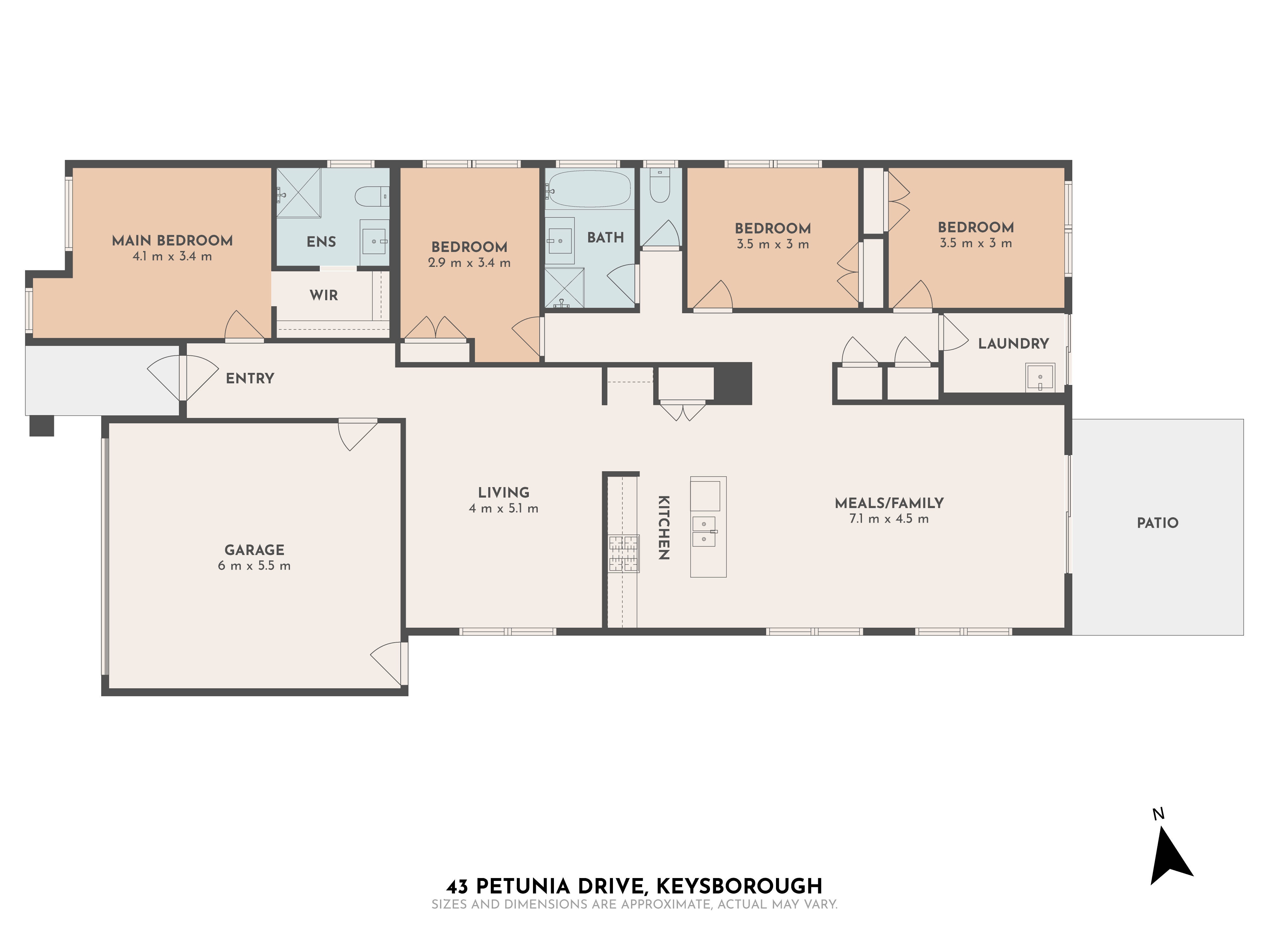 43 Petunia Drive, Keysborough, VIC 3173 - Thumbnail 1 - 03/03/2023