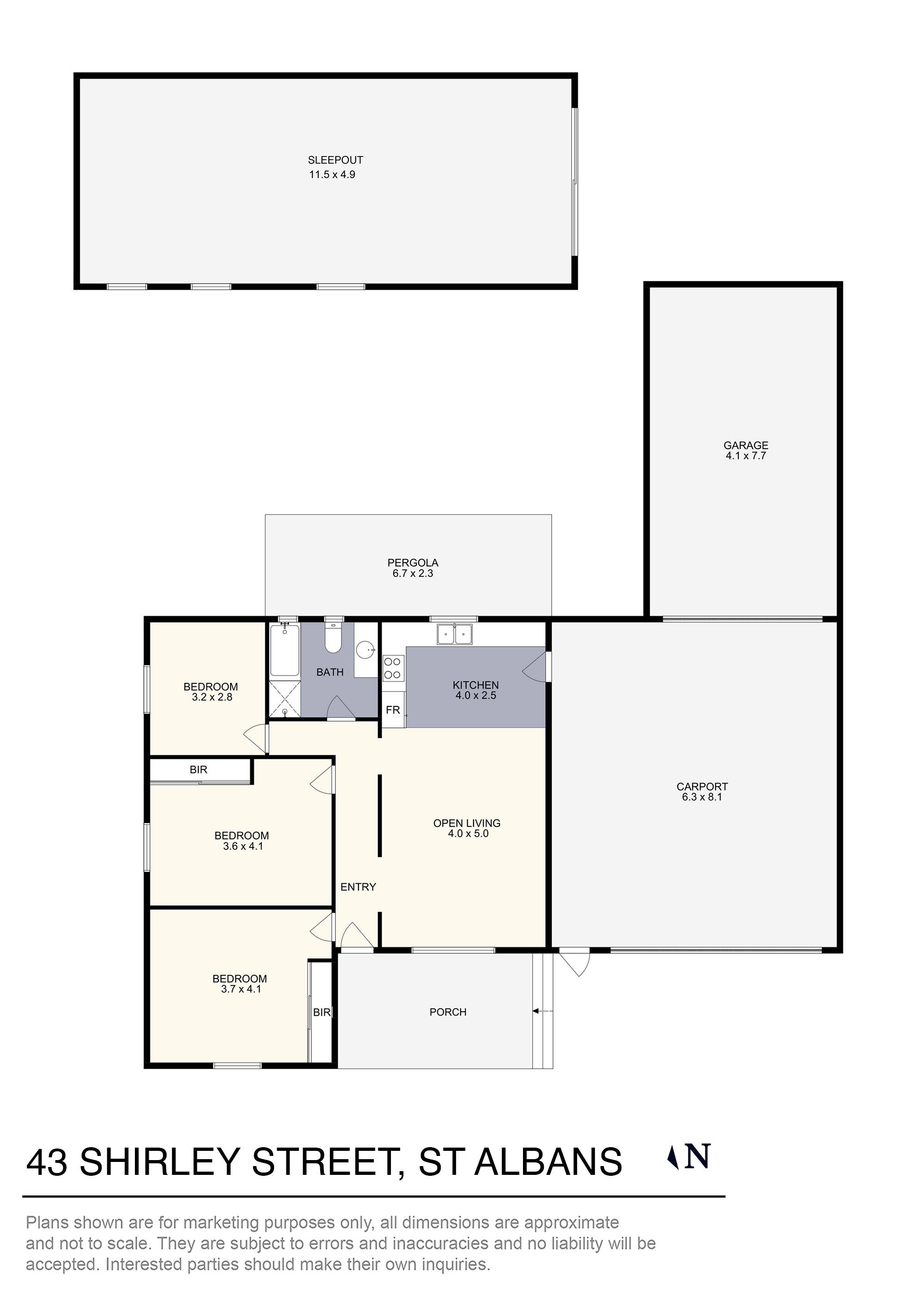 43 Shirley Street, St Albans, VIC 3021 - Thumbnail 1 - 24/07/2025