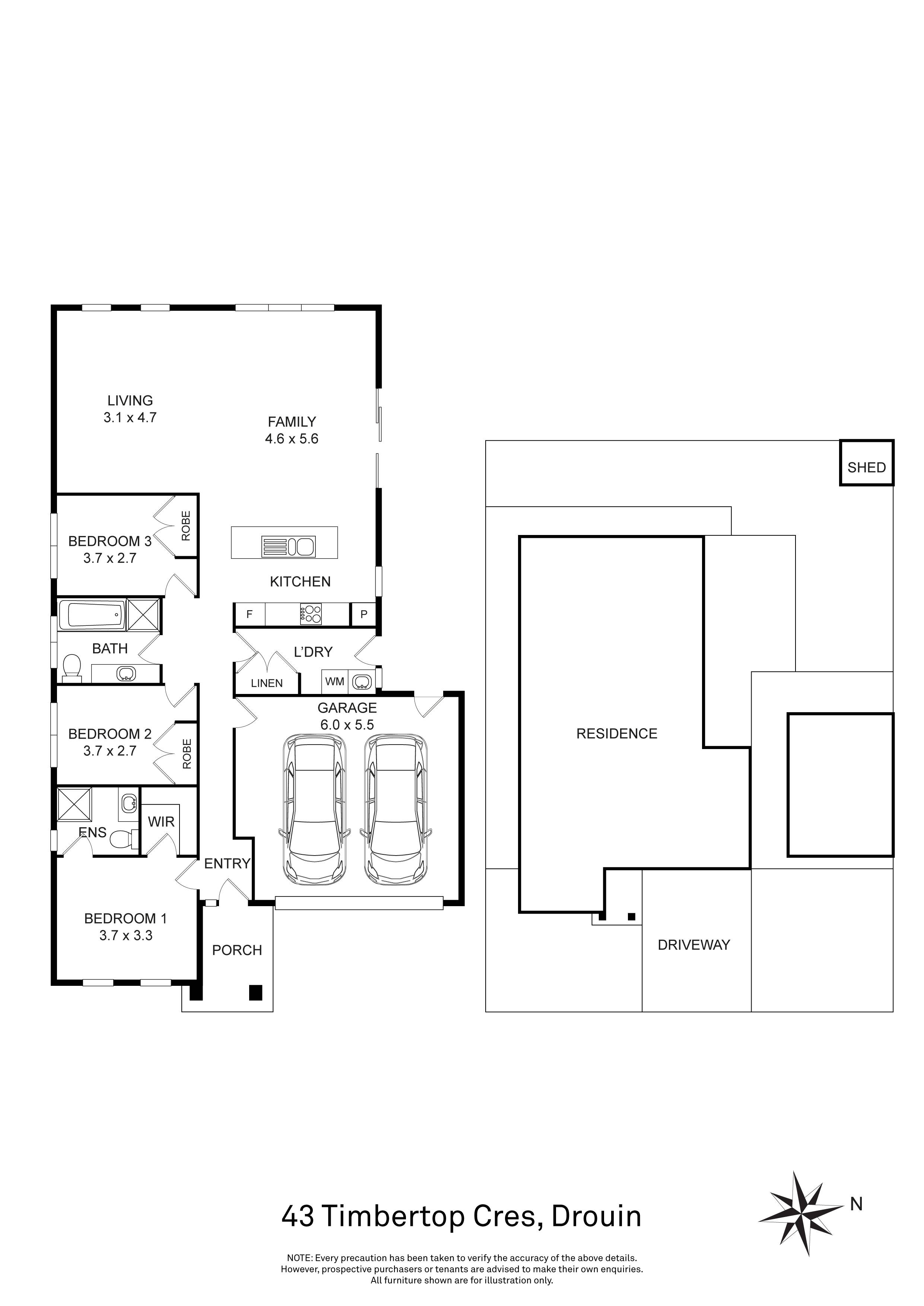 43 Timbertop Crescent, Drouin, VIC 3818 - Thumbnail 1 - 04/06/2025