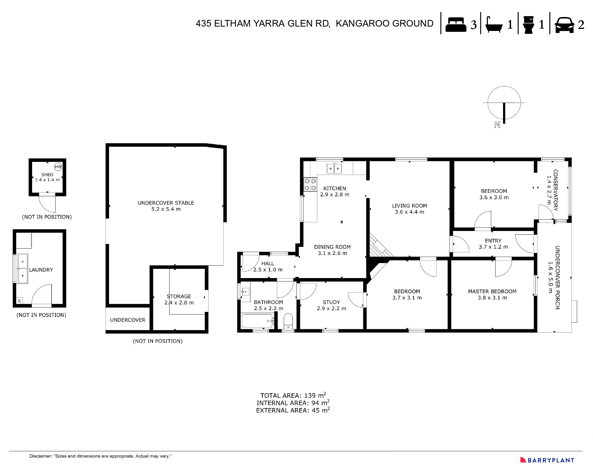 435 Eltham Yarra Glen Road, Kangaroo Ground, VIC 3097 - Thumbnail 1 - 12/03/2026