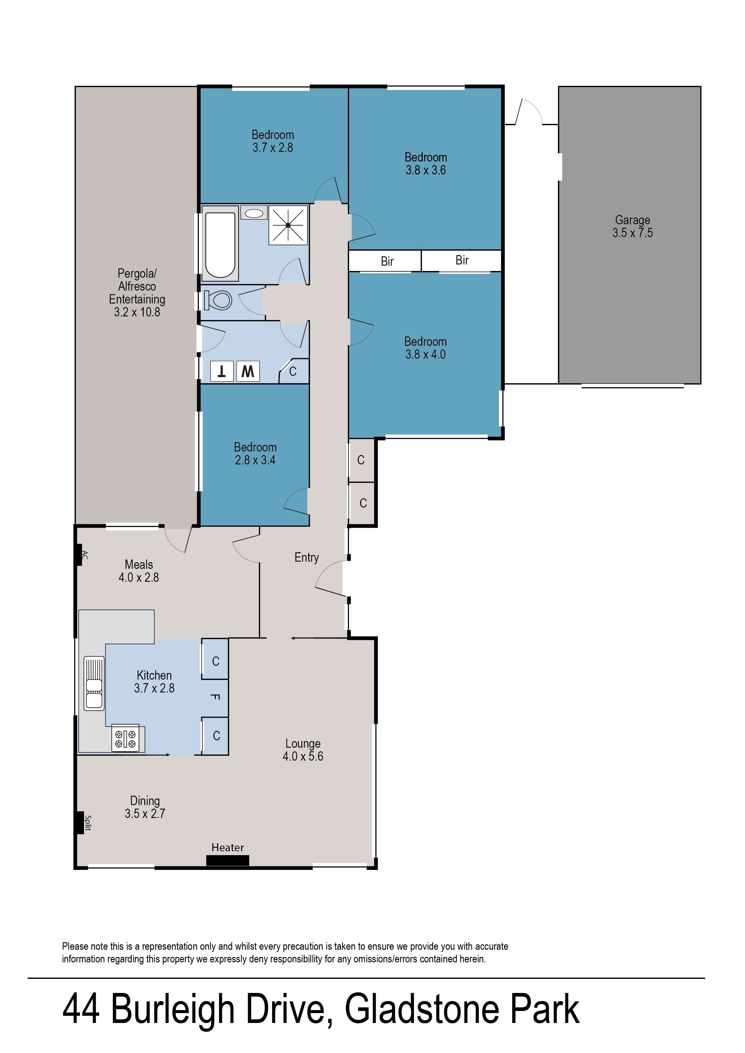 44 Burnleigh Drive, Gladstone Park, VIC 3043 - Thumbnail 1 - 06/05/2022