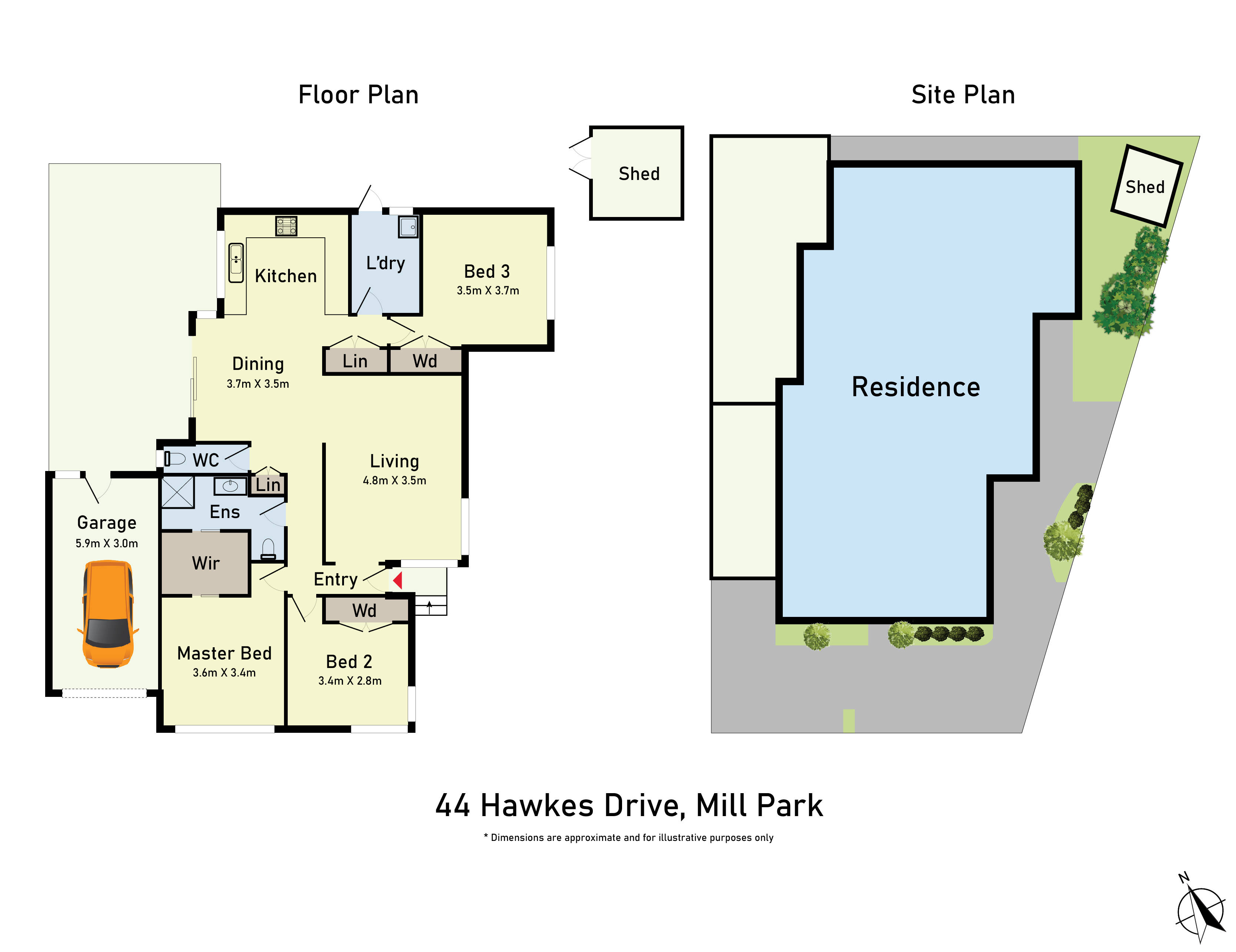 44 Hawkes Drive, Mill Park, VIC 3082 - Thumbnail 1 - 31/07/2024