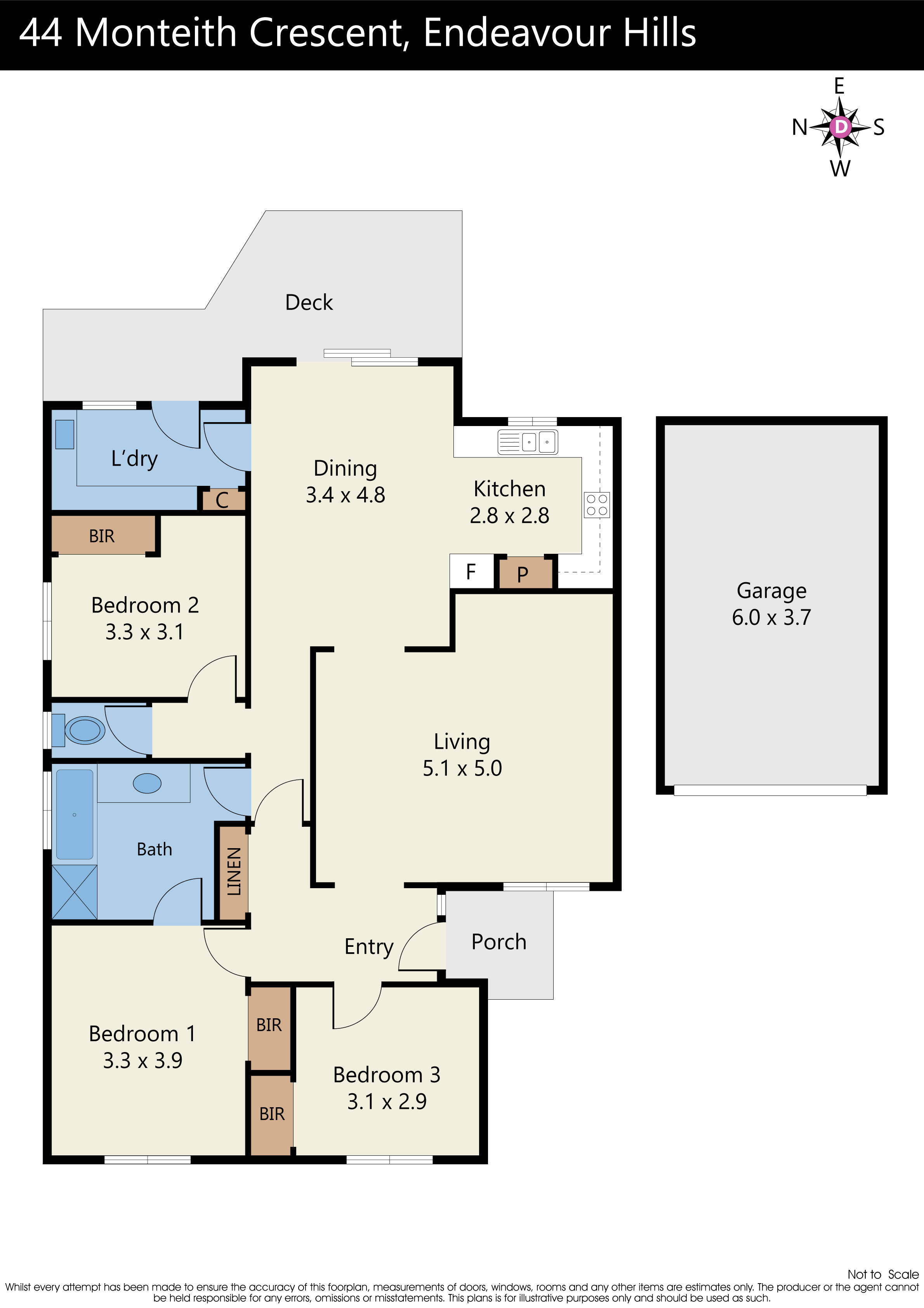 44 Monteith Crescent, Endeavour Hills, VIC 3802 - Thumbnail 1 - 02/03/2023
