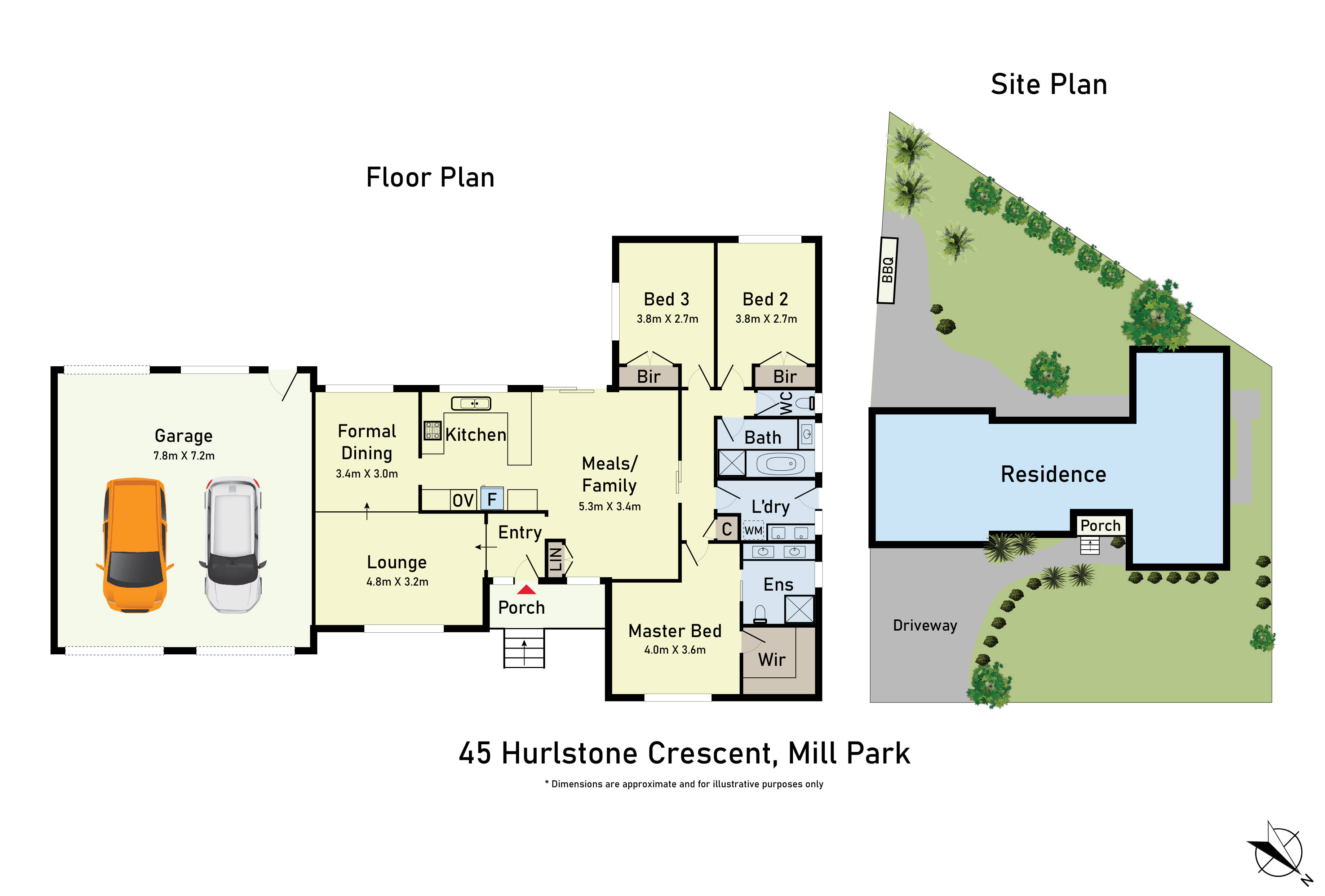 45 Hurlstone Crescent, Mill Park, VIC 3082 - Thumbnail 1 - 12/07/2024
