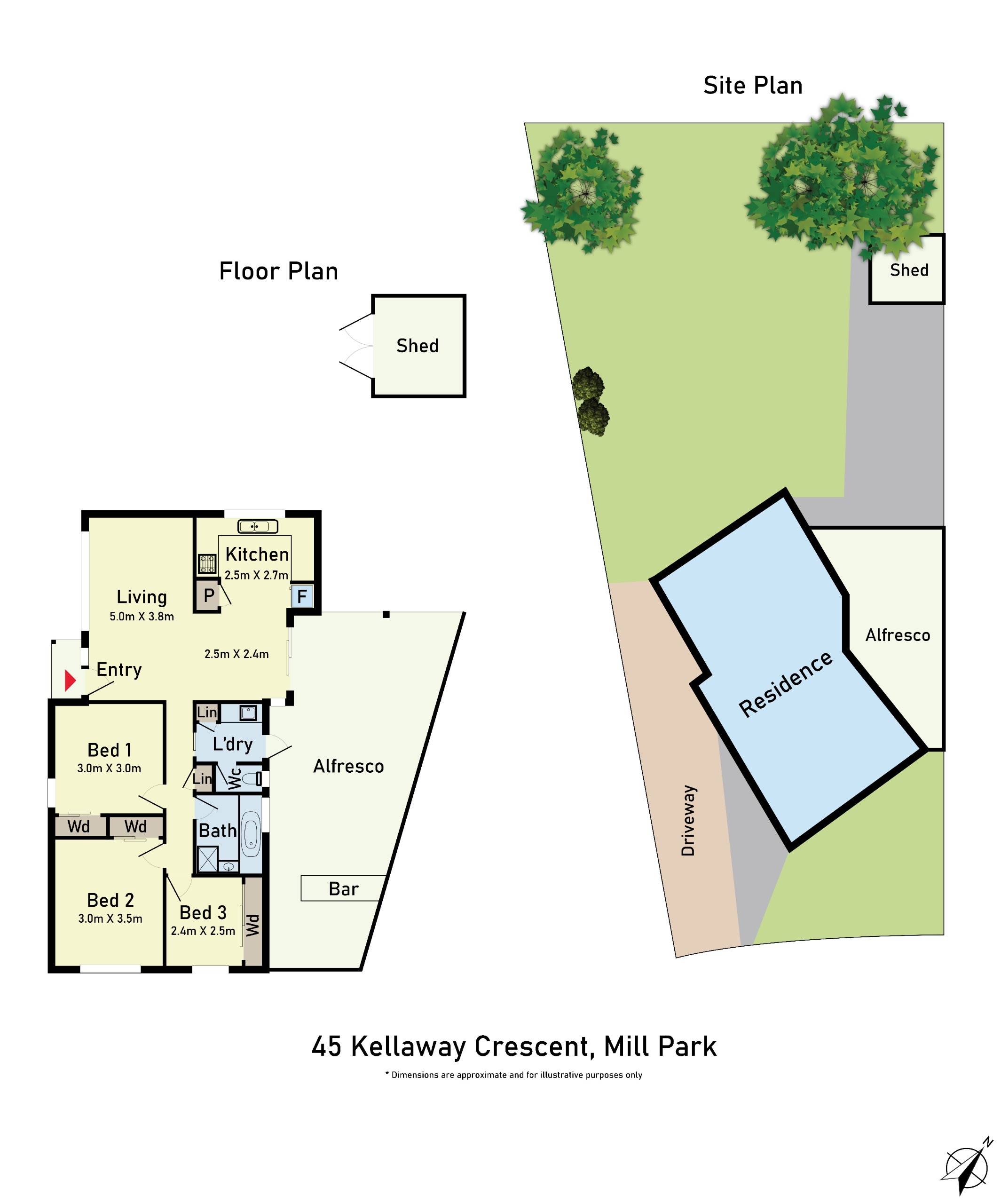 45 Kellaway Crescent, Mill Park, VIC 3082 - Thumbnail 1 - 12/06/2025
