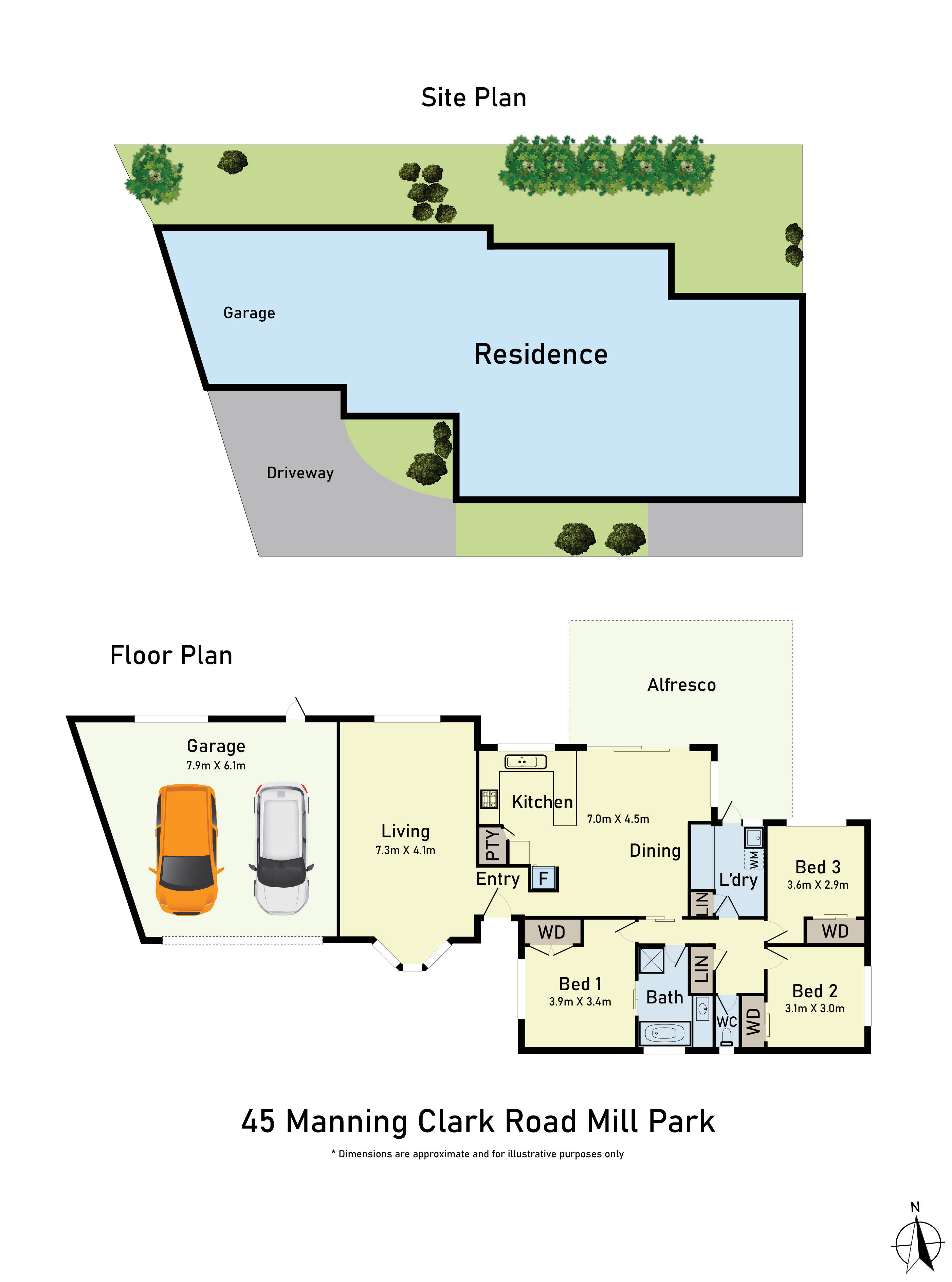 45 Manning Clark Road, Mill Park, VIC 3082 - Thumbnail 1 - 08/11/2023