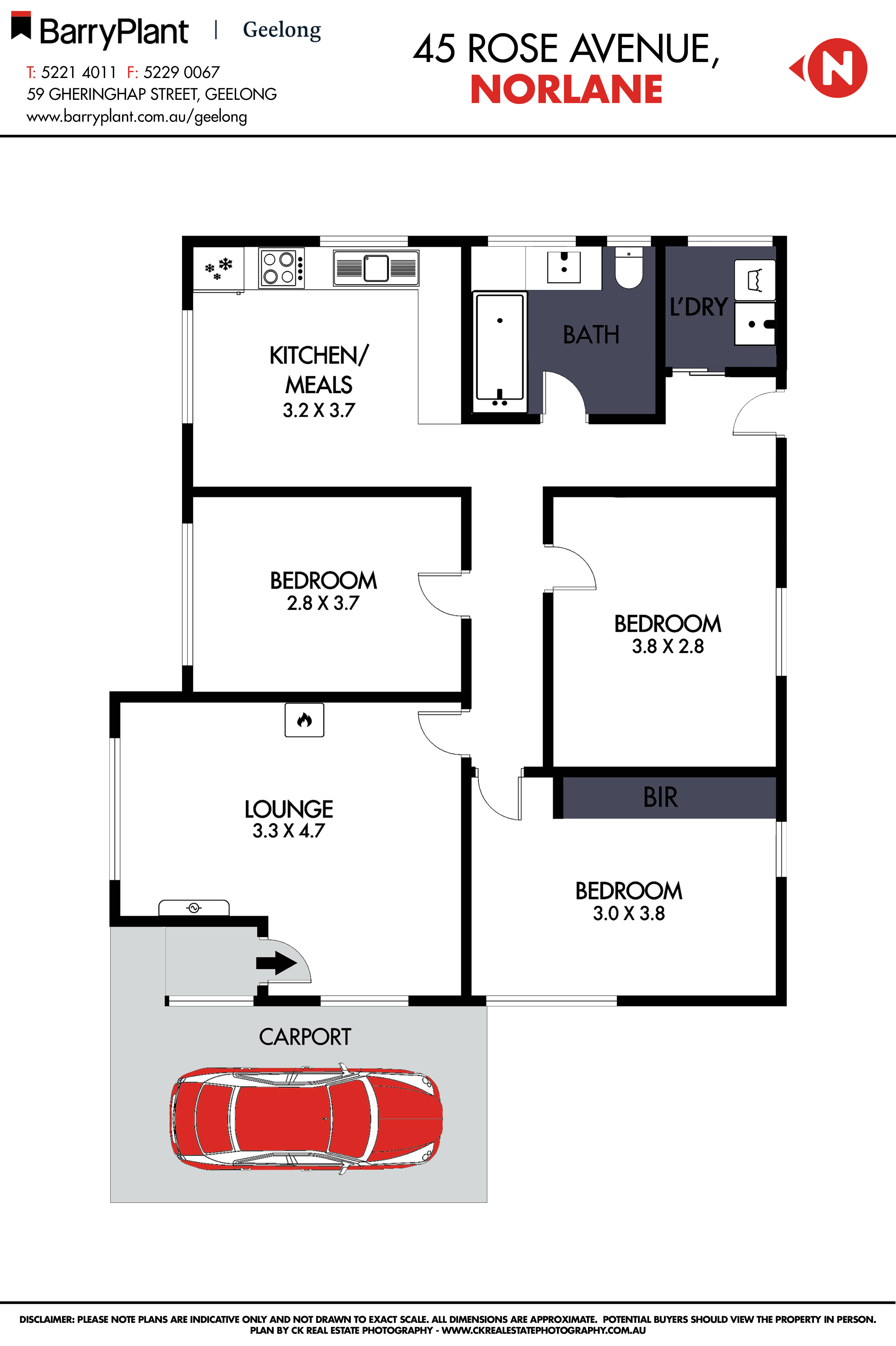 45 Rose Avenue, Norlane, VIC 3214 - Thumbnail 1 - 17/08/2023