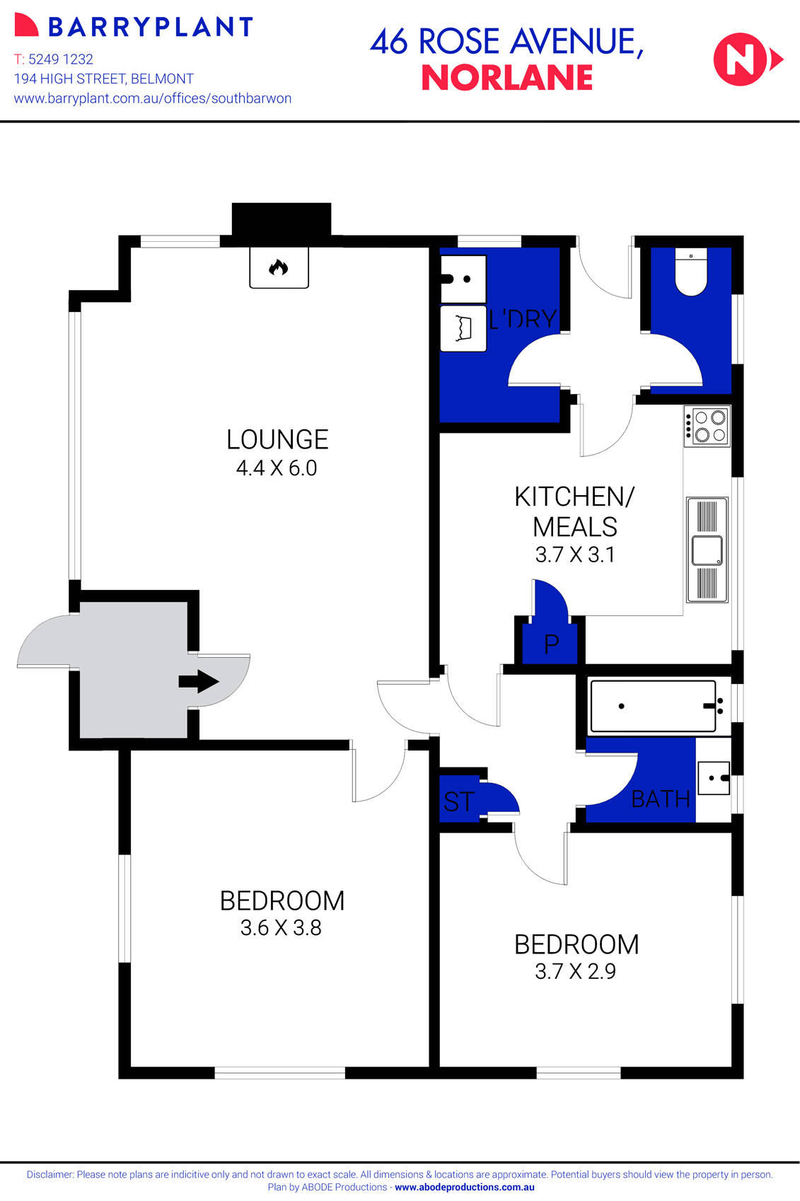 46 Rose Avenue, Norlane, VIC 3214 - Thumbnail 1 - 31/03/2025
