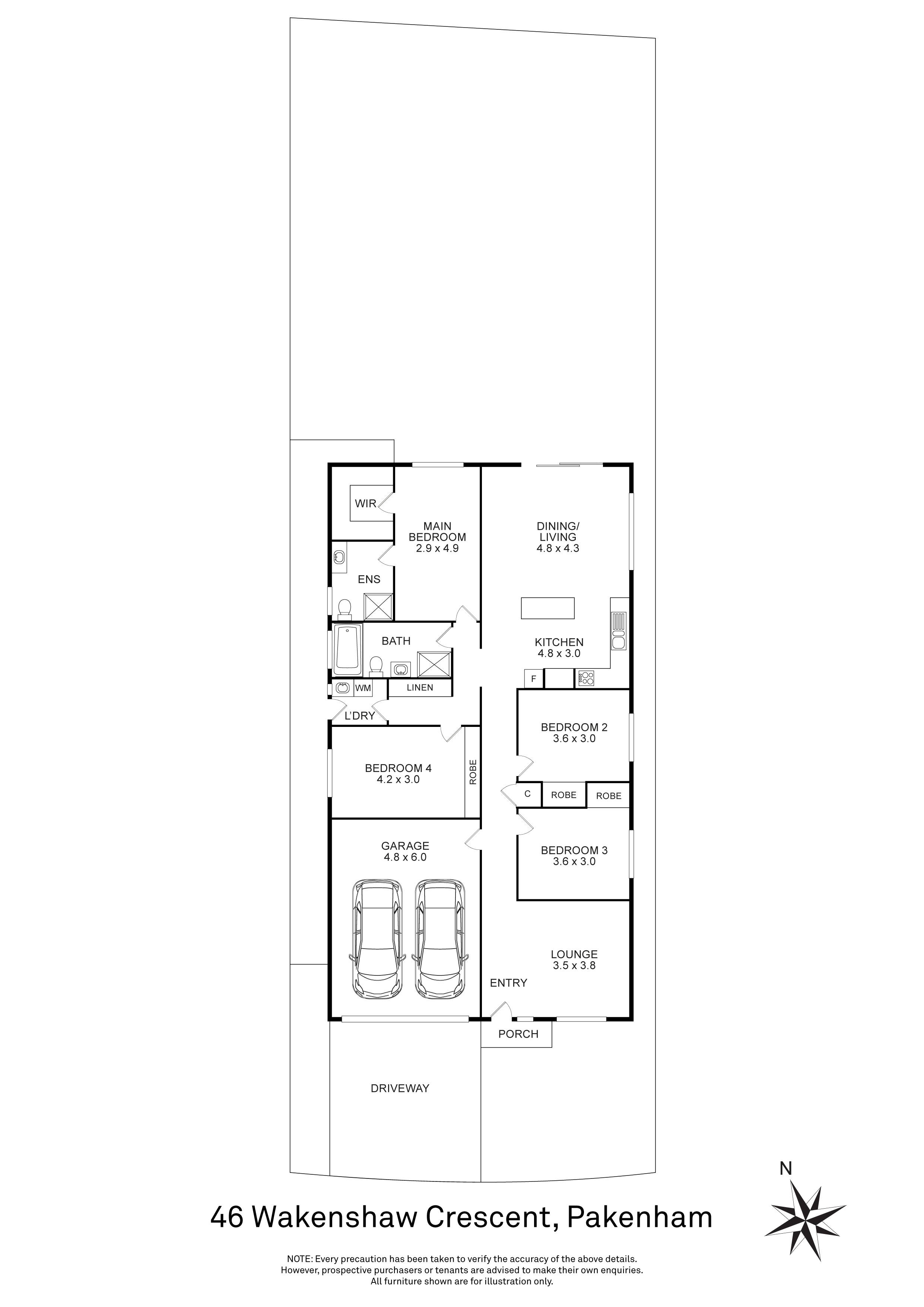 46 Wakenshaw Crescent, Pakenham, VIC 3810 - Thumbnail 1 - 05/06/2025