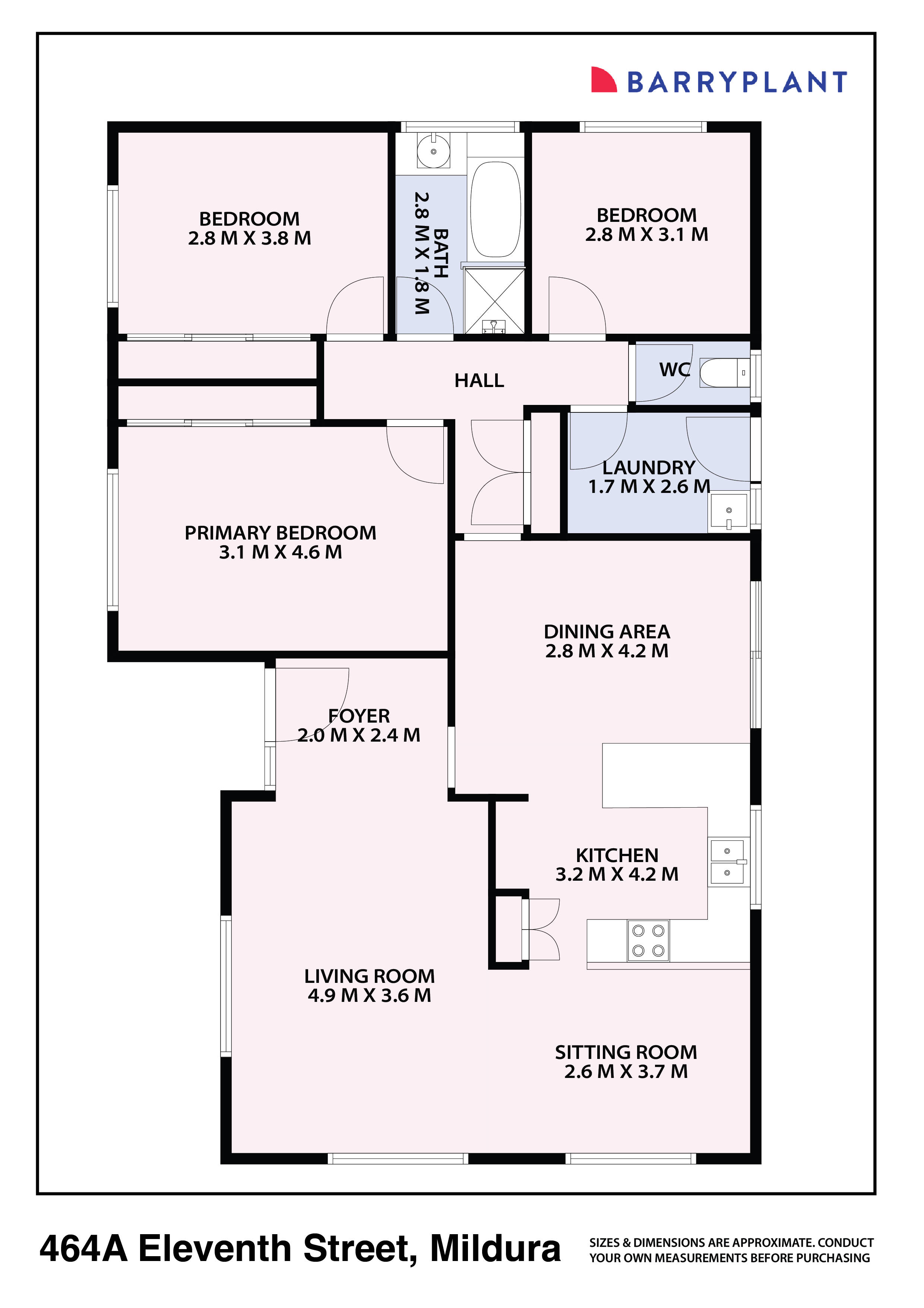 464A Eleventh Street, Mildura, VIC 3500 - Thumbnail 1 - 24/10/2024