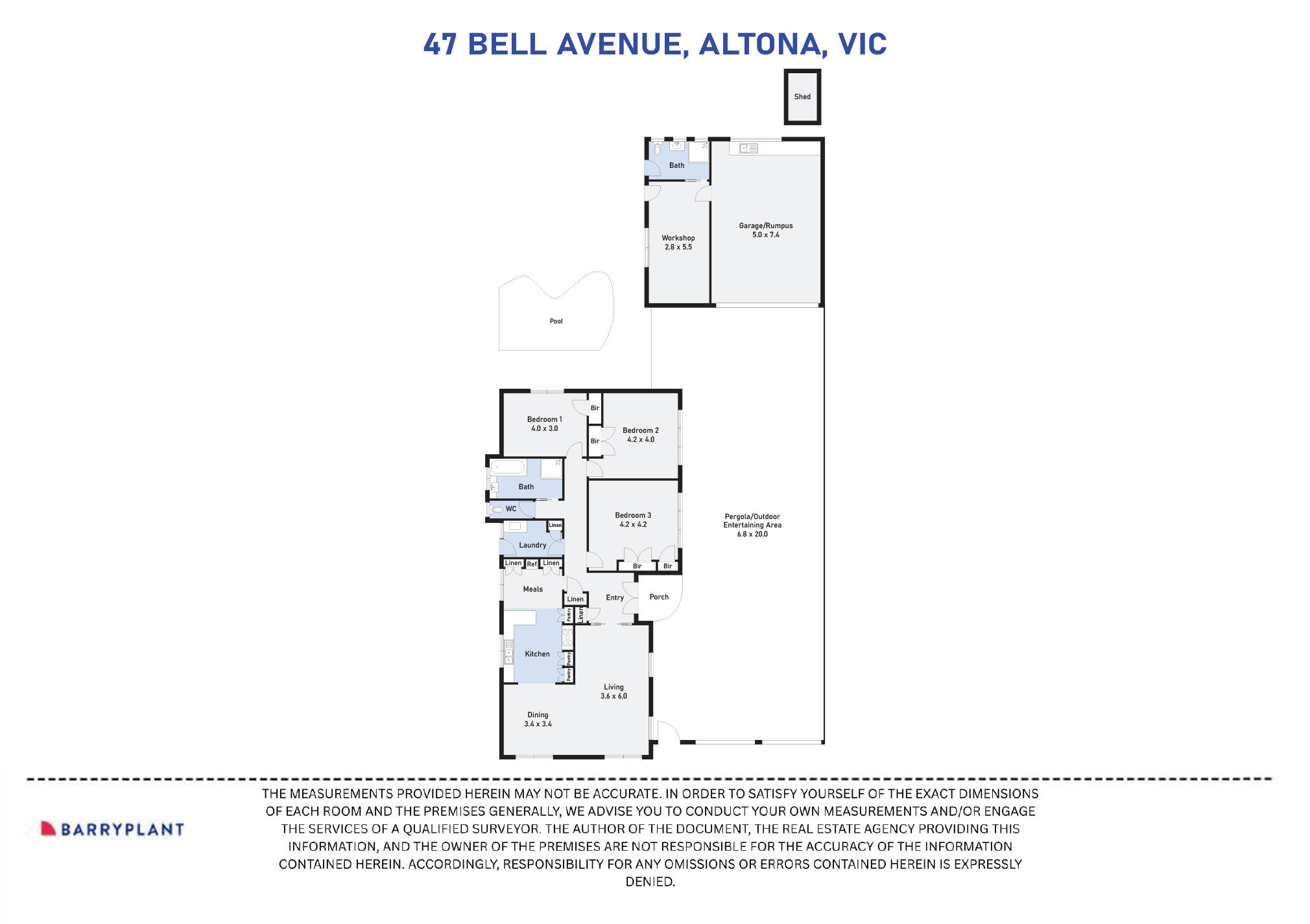 47 Bell Avenue, Altona, VIC 3018 - Thumbnail 1 - 09/09/2026