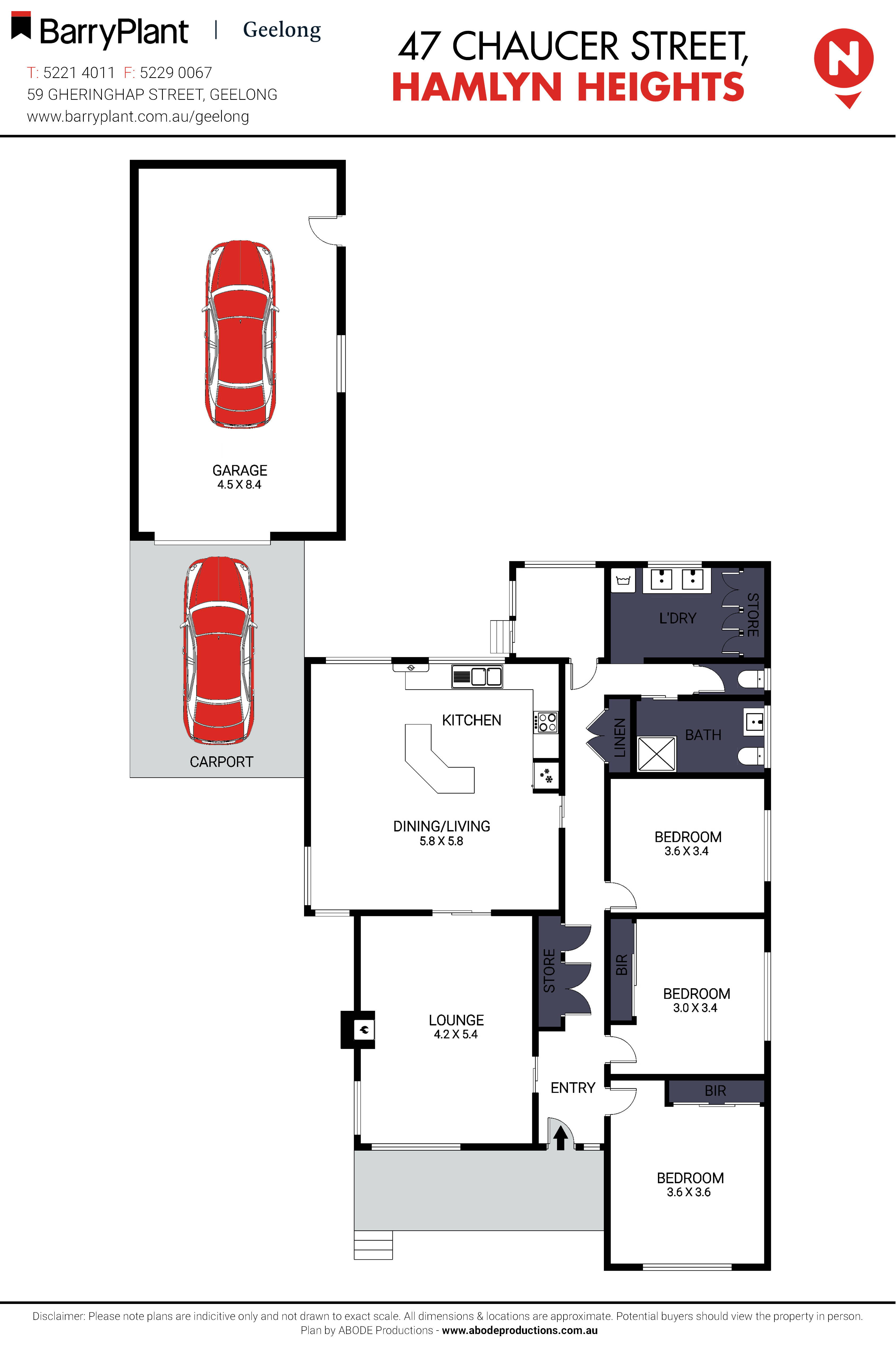 47 Chaucer Street, Hamlyn Heights, VIC 3215 - Thumbnail 1 - 04/08/2022