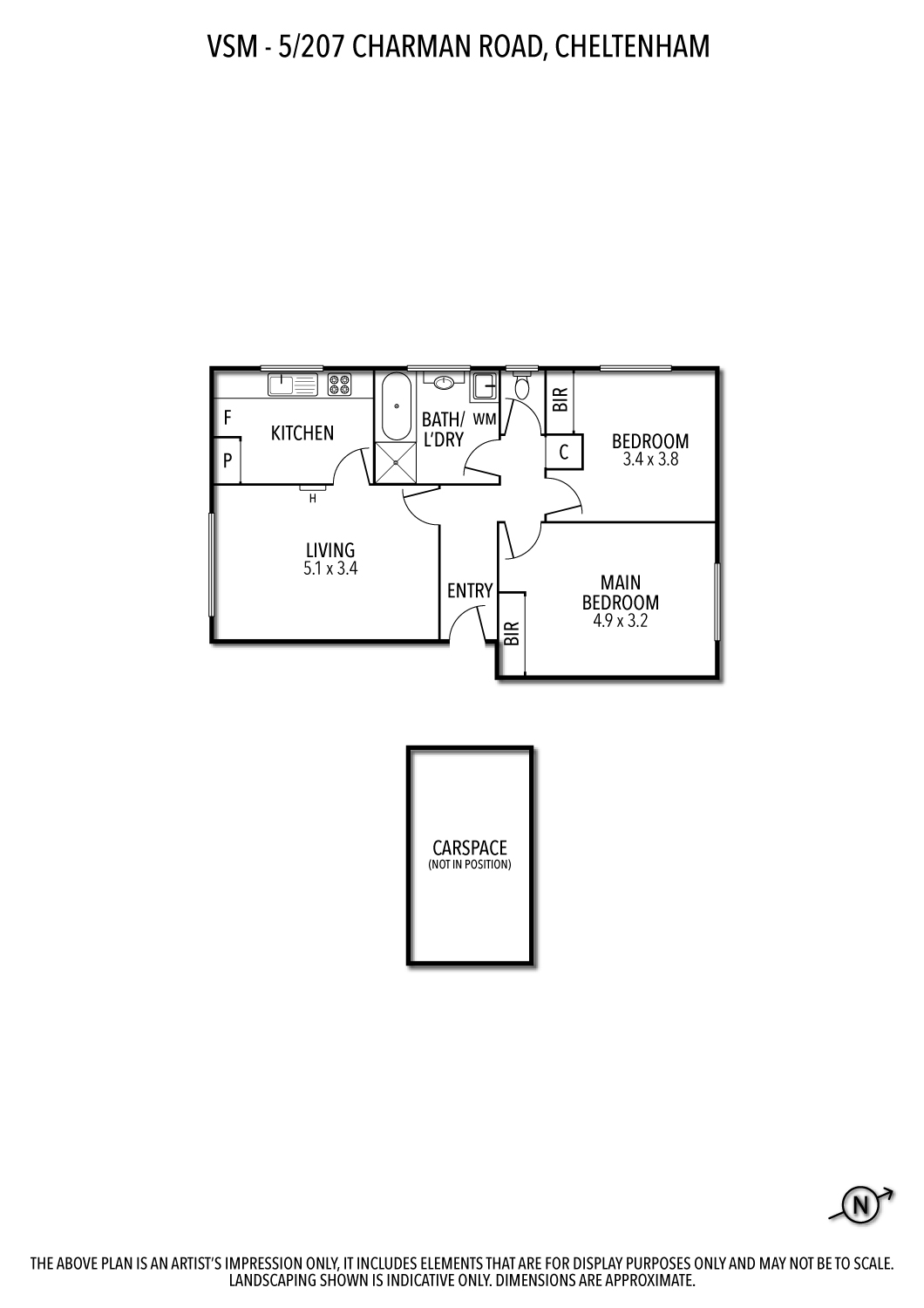 5/207 Charman  Road, Cheltenham, VIC 3192 - Thumbnail 1 - 08/09/2023