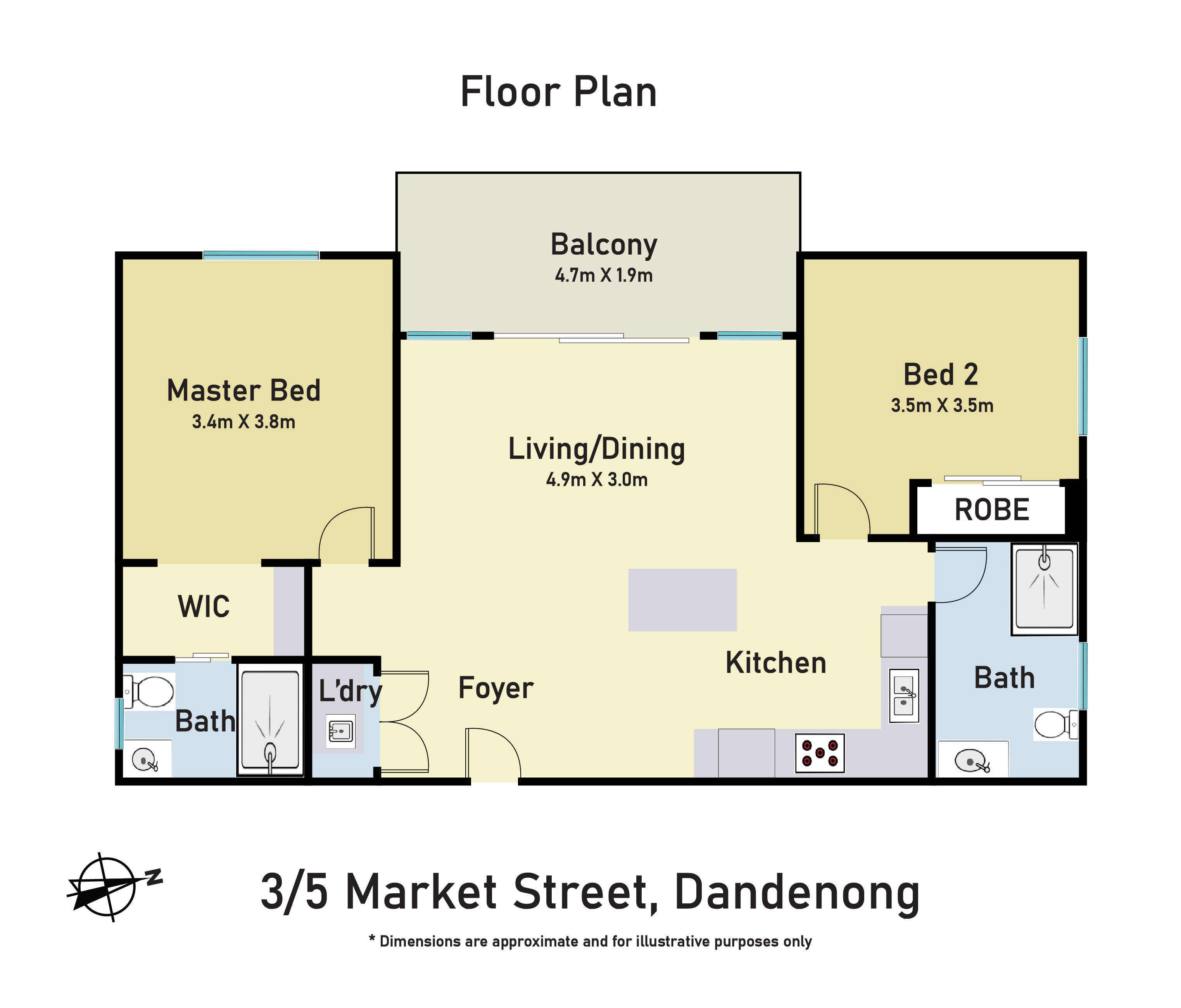 5/3 Market Street, Dandenong, VIC 3175 - Thumbnail 1 - 18/10/2023