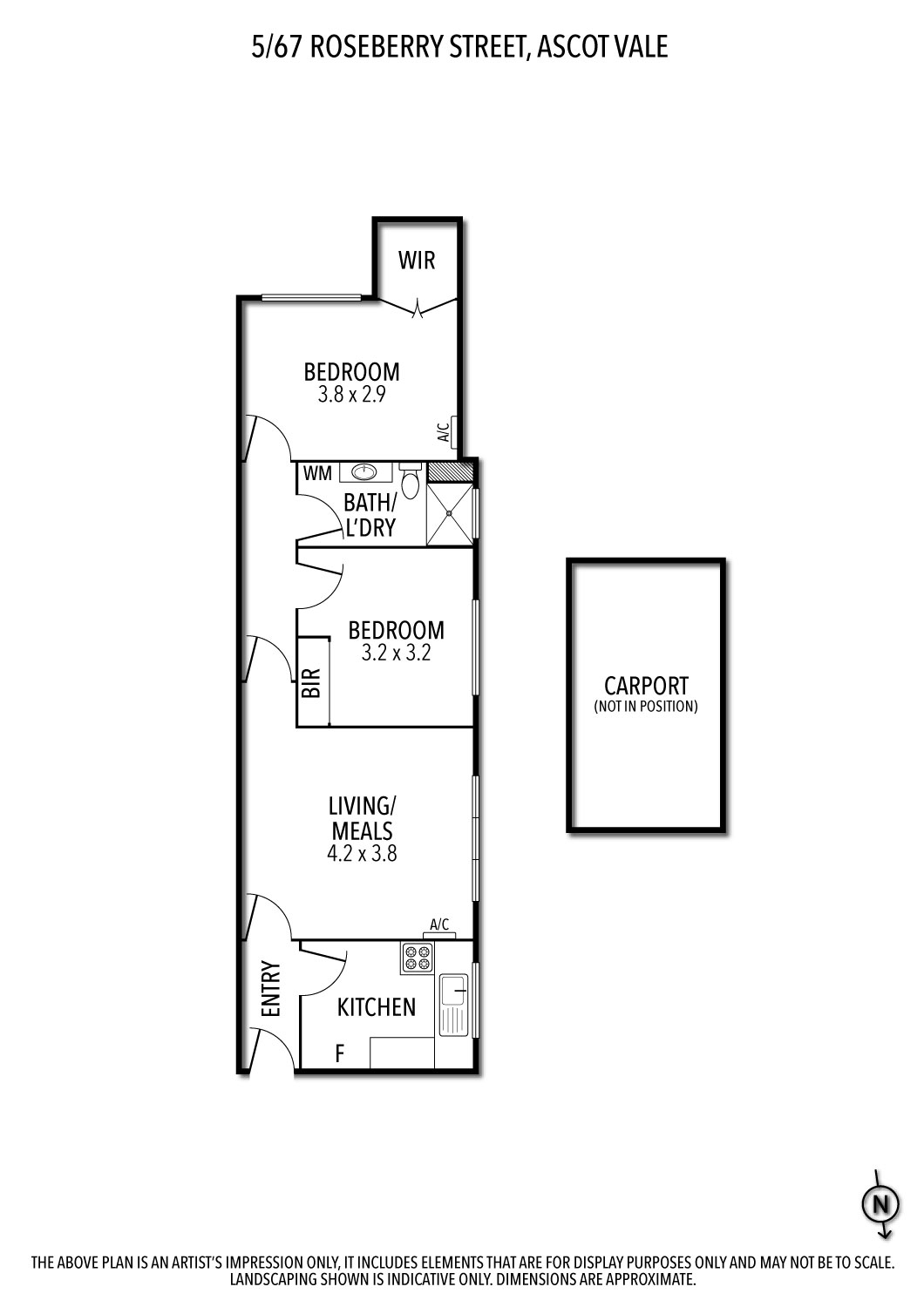 5/67 Roseberry Street, Ascot Vale, VIC 3032 - Thumbnail 1 - 15/06/2023