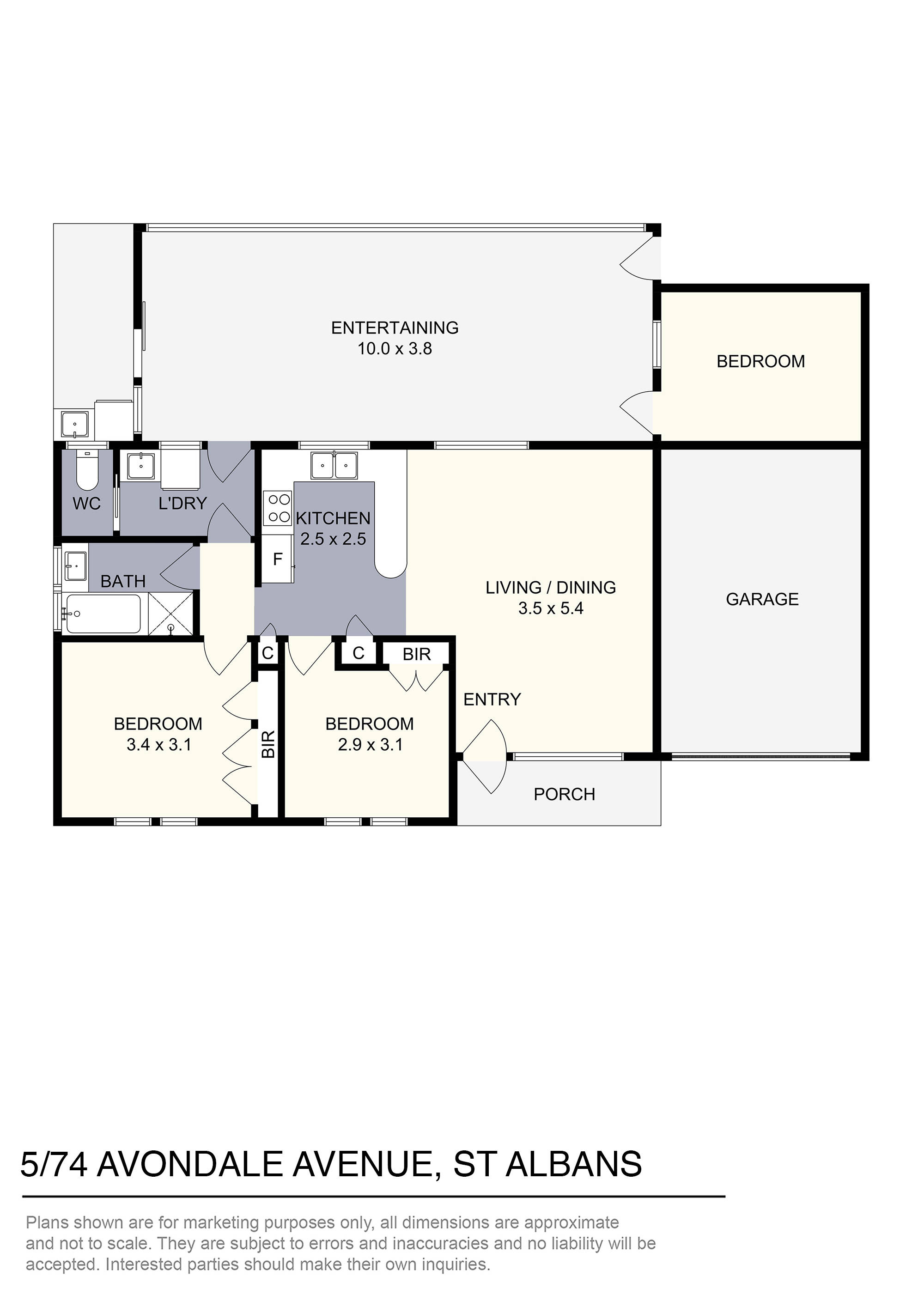 5/74 Avondale Avenue, St Albans, VIC 3021 - Thumbnail 1 - 23/04/2024