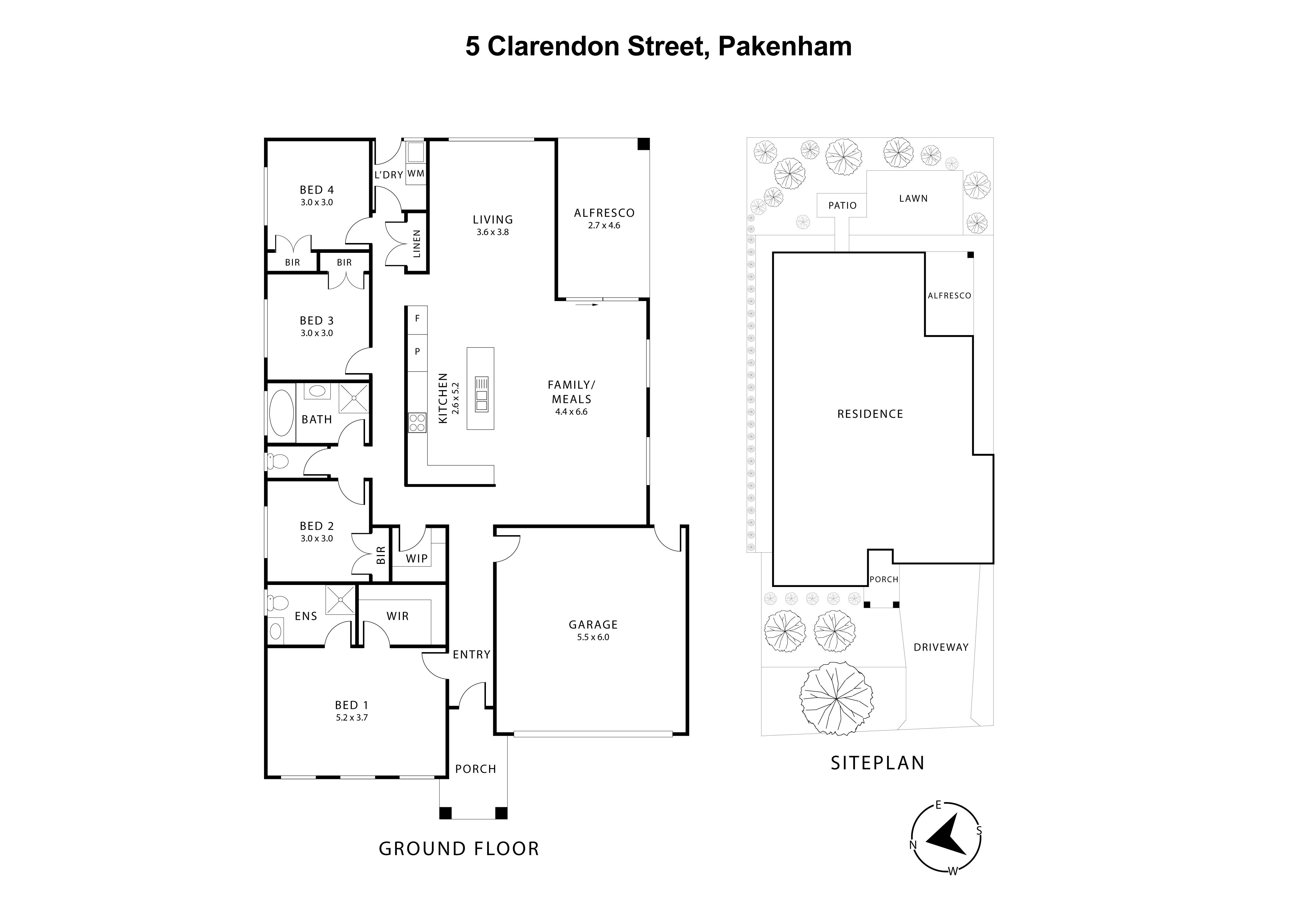 5 Clarendon Street, Pakenham, VIC 3810 - Thumbnail 1 - 04/06/2025