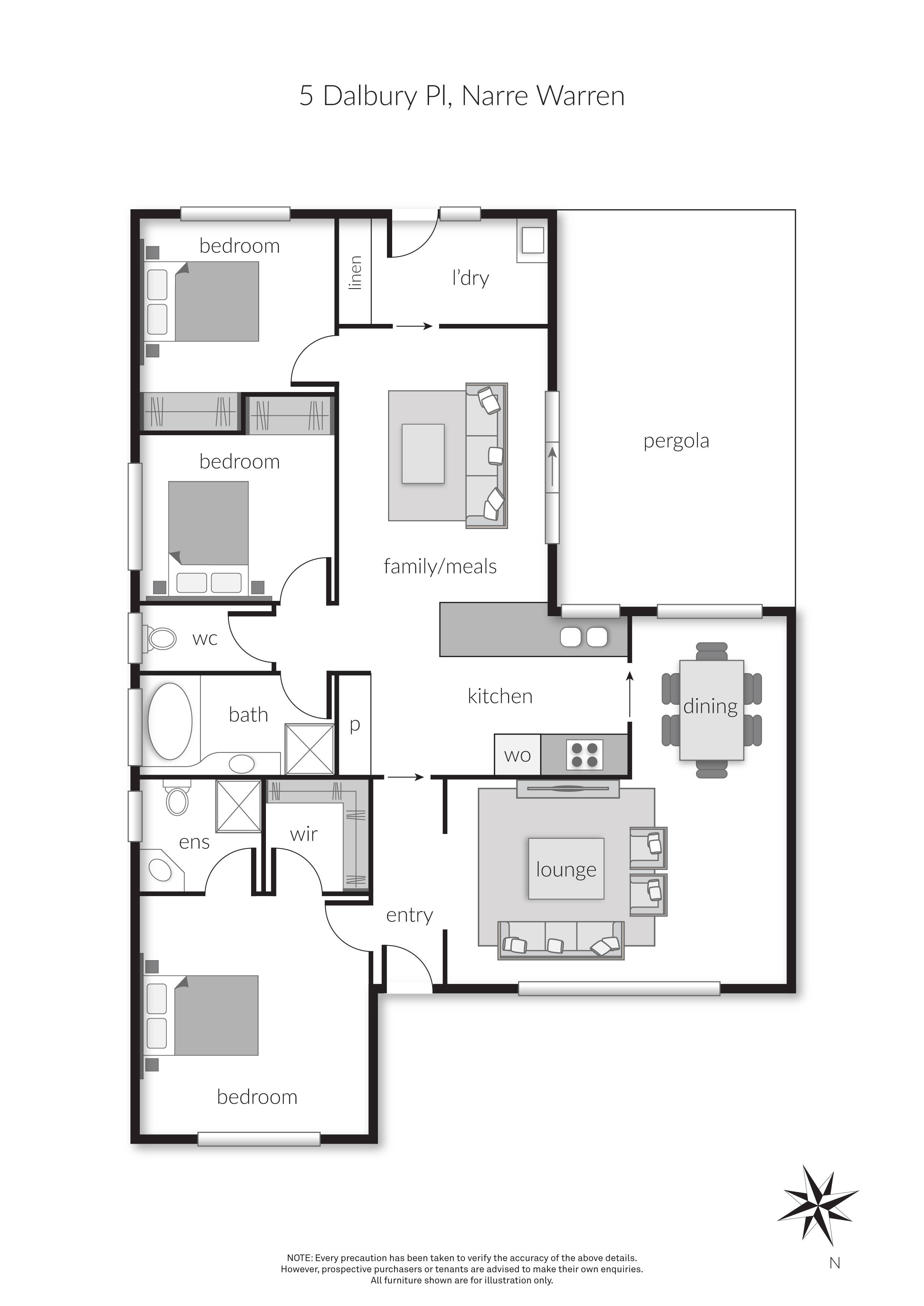 5 Dalbury Place, Narre Warren, VIC 3805 - Thumbnail 1 - 15/11/2023