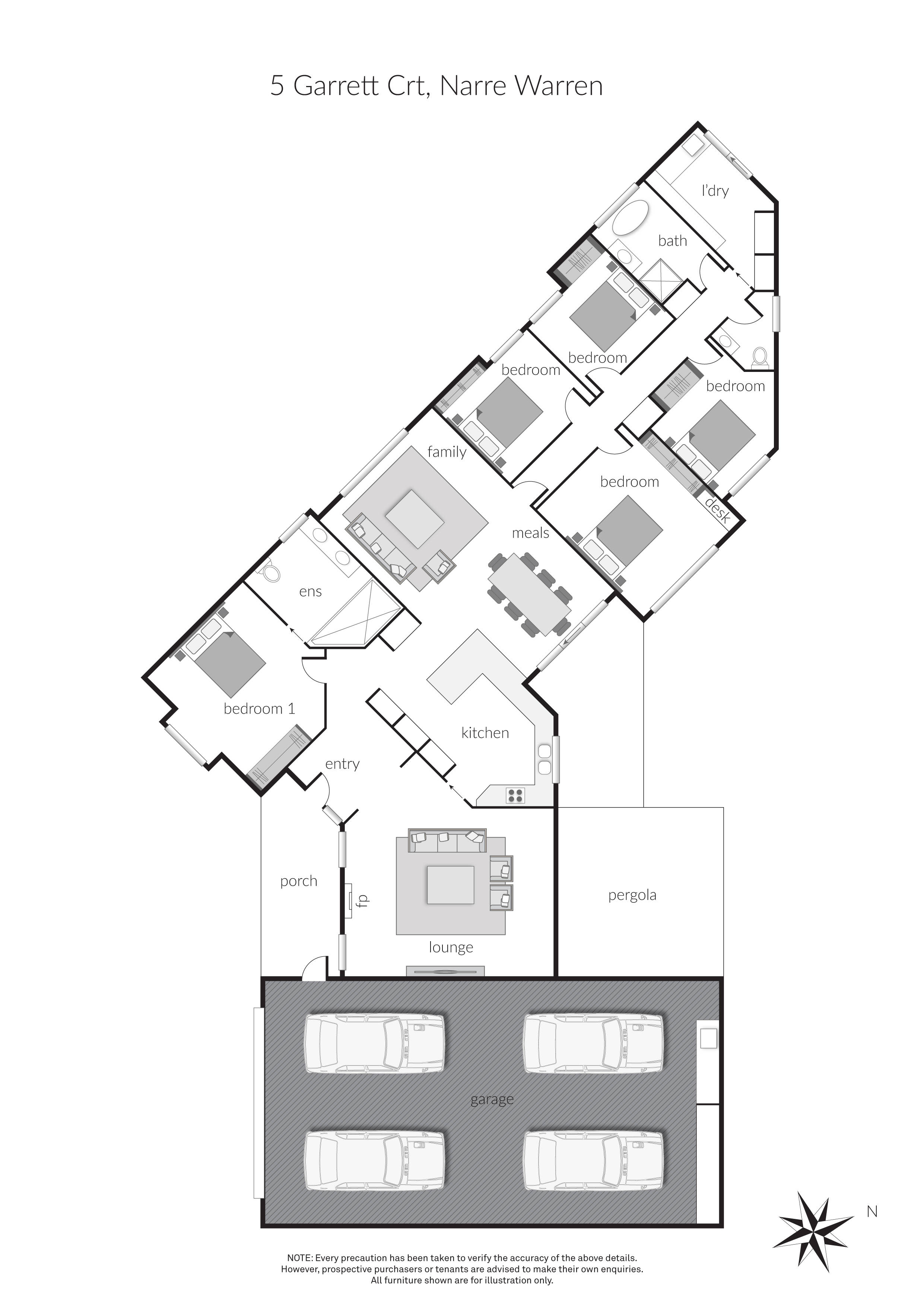 5 Garrett Court, Narre Warren, VIC 3805 - Thumbnail 1 - 21/05/2025