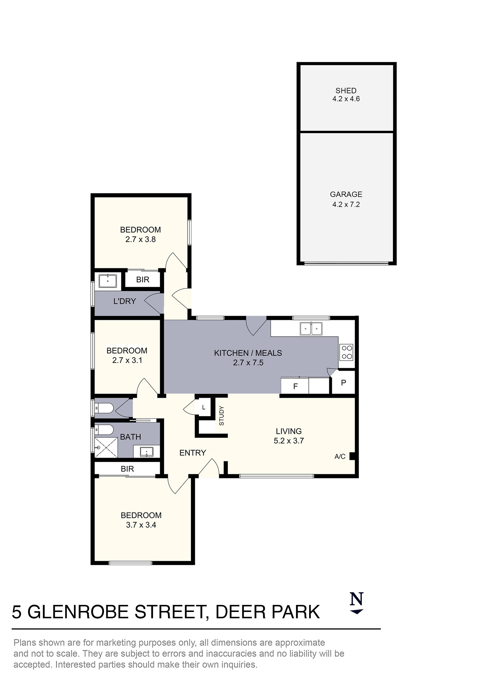 5 Glenrobe Street, Deer Park, VIC 3023 - Thumbnail 1 - 28/08/2024