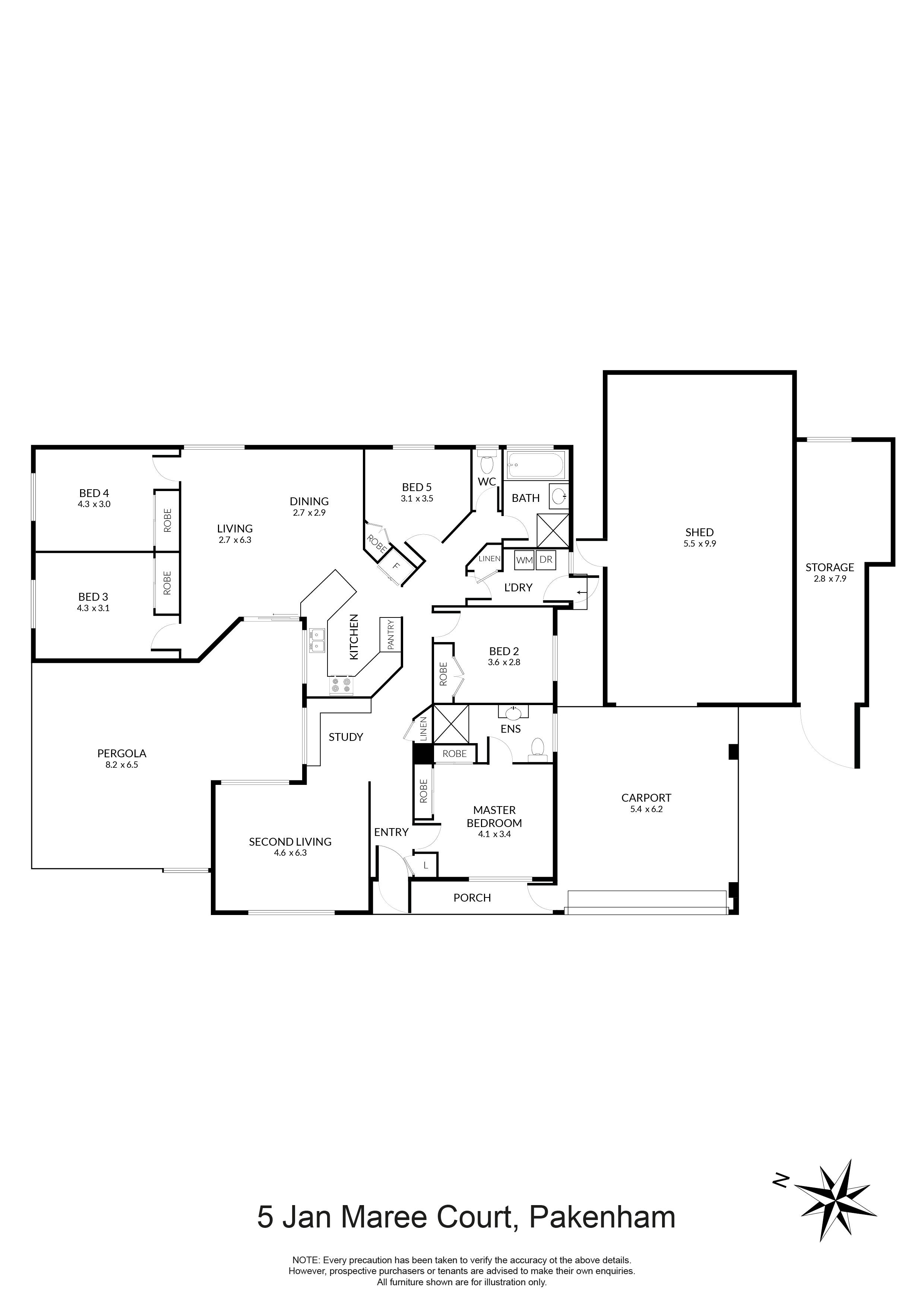 5 Jan Maree Court, Pakenham, VIC 3810 - Thumbnail 1 - 07/03/2025