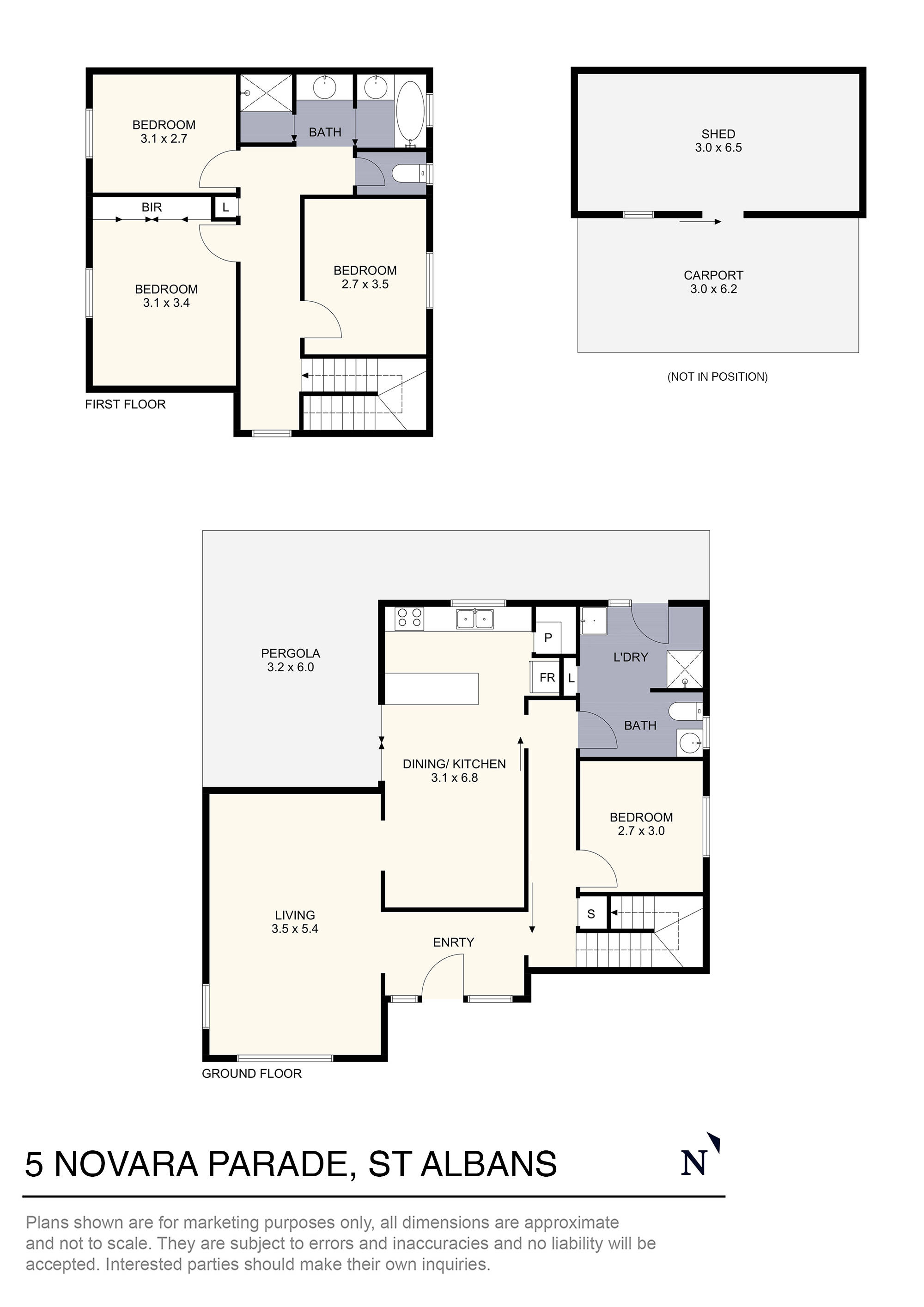 5 Novara Parade, St Albans, VIC 3021 - Thumbnail 1 - 11/09/2024
