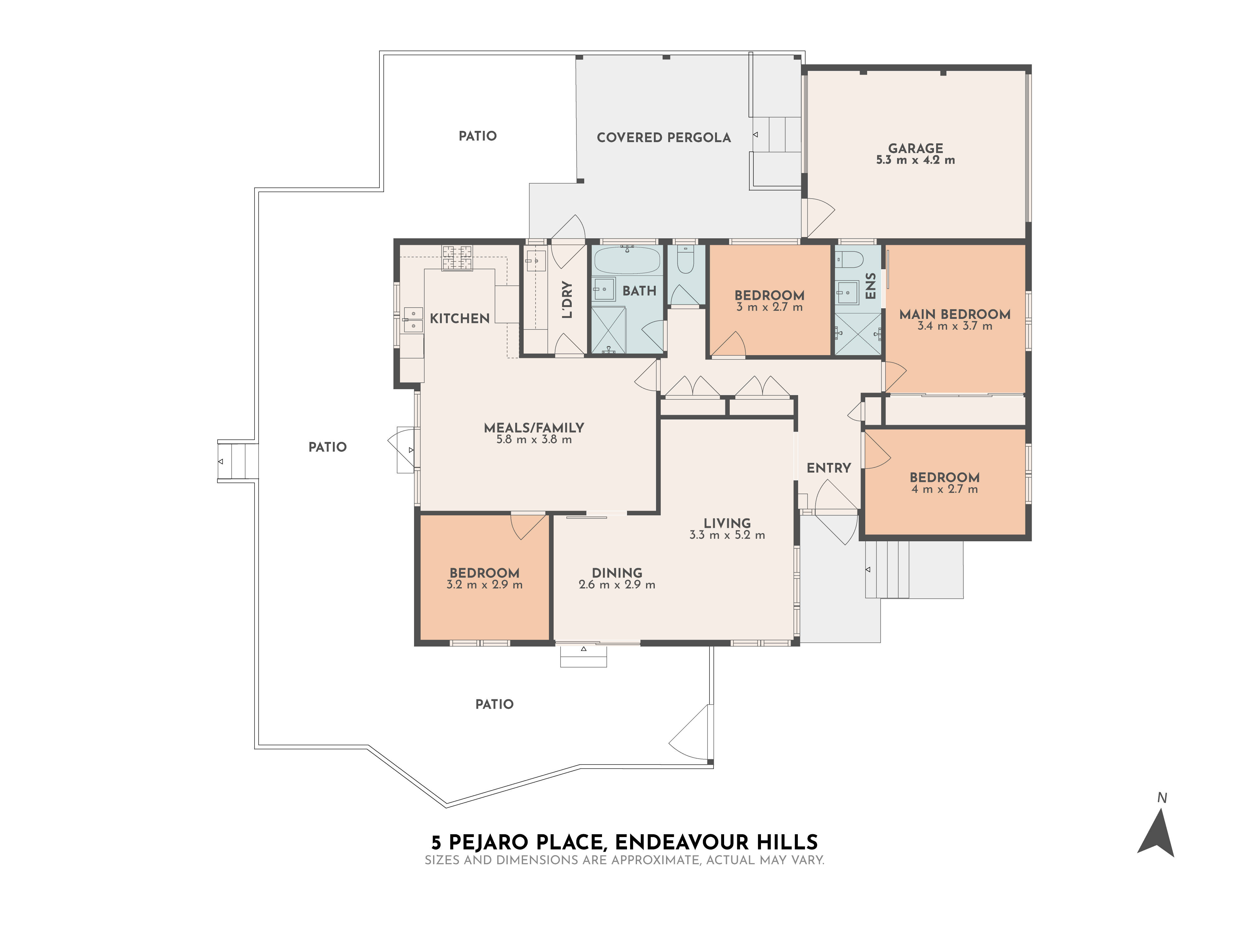 5 Pejaro Place, Endeavour Hills, VIC 3802 - Thumbnail 1 - 22/02/2024