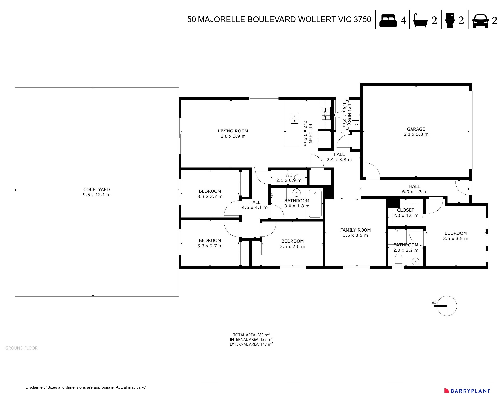 50 Marjorelle Boulevard, Wollert, VIC 3750 - Thumbnail 1 - 13/03/2026