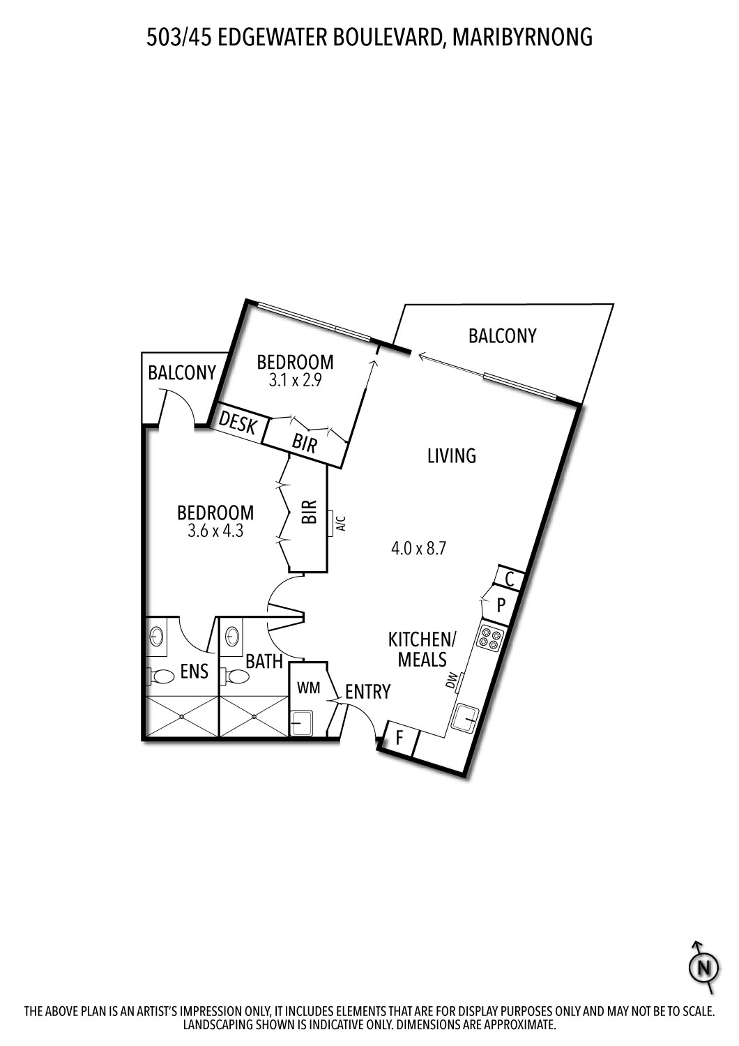 503/45 Edgewater Boulevard, Maribyrnong, VIC 3032 - Thumbnail 1 - 03/11/2022