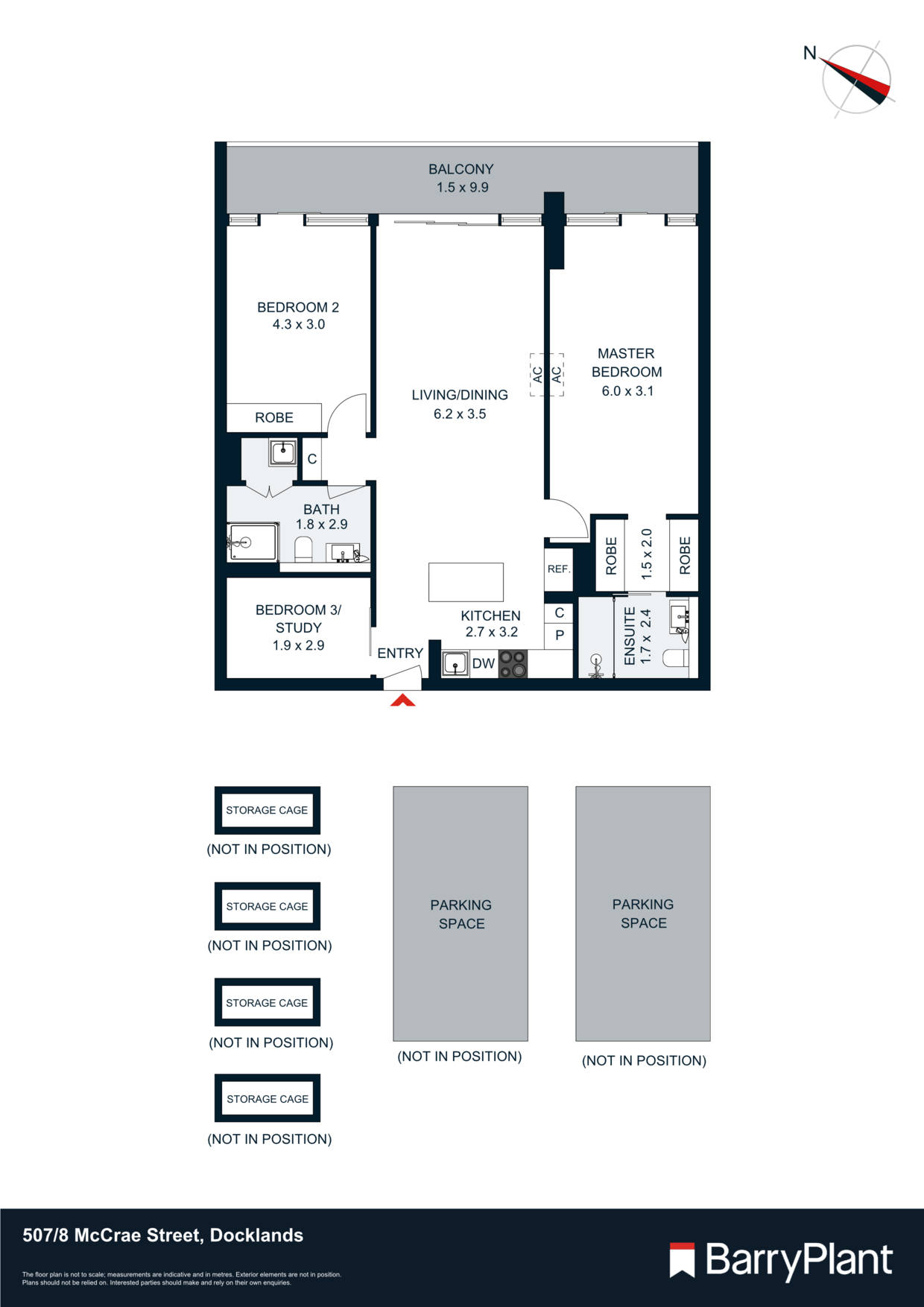 507/8 McCrae Street, Docklands, VIC 3008 - Thumbnail 1 - 30/06/2023