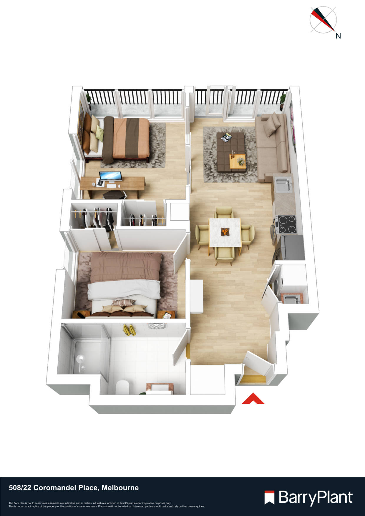 508/22 Coromandel Place, Melbourne, VIC 3000 - Thumbnail 1 - 21/02/2023