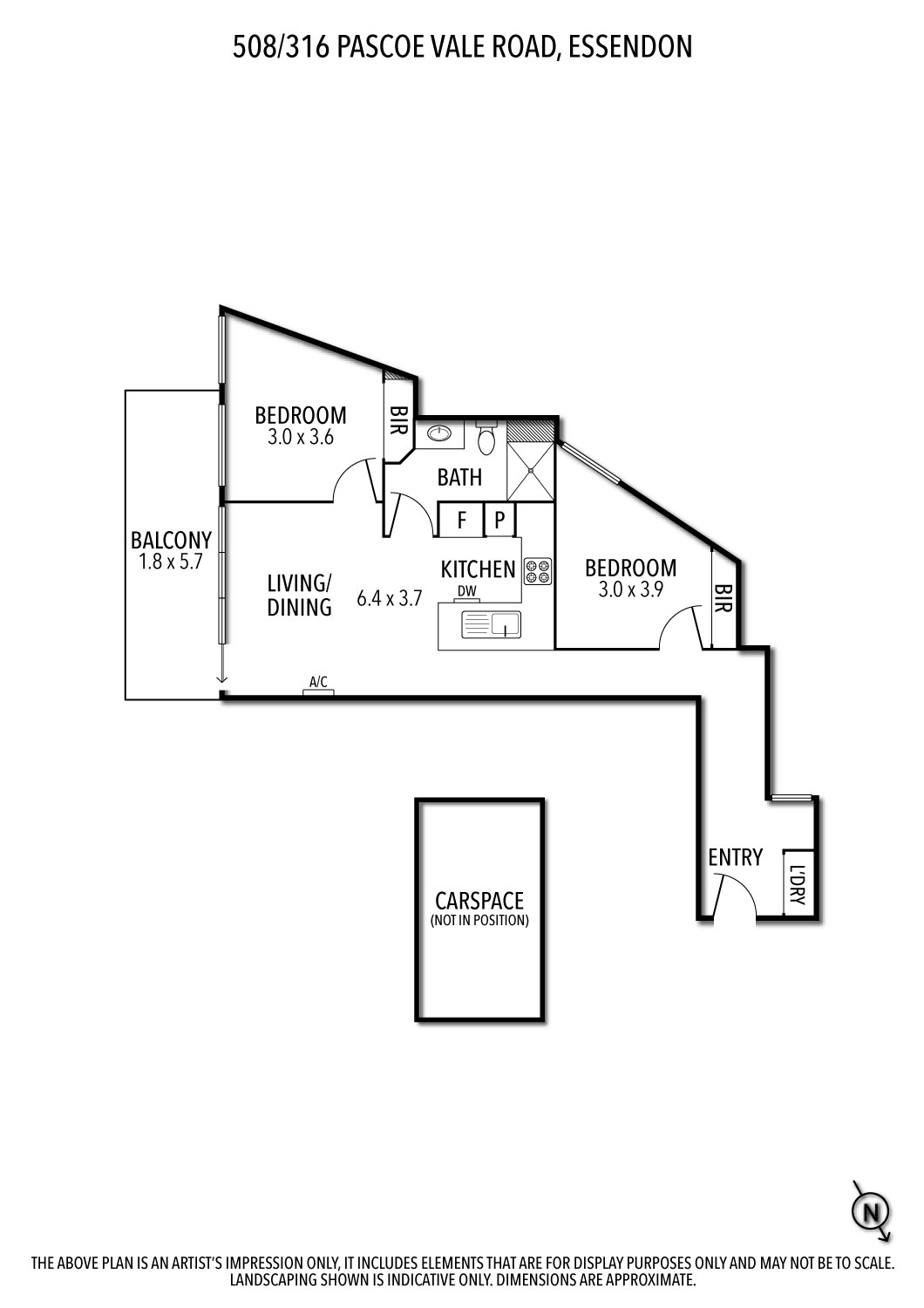 508/316 Pascoe Vale Road, Essendon, VIC 3040 - Thumbnail 1 - 22/05/2023