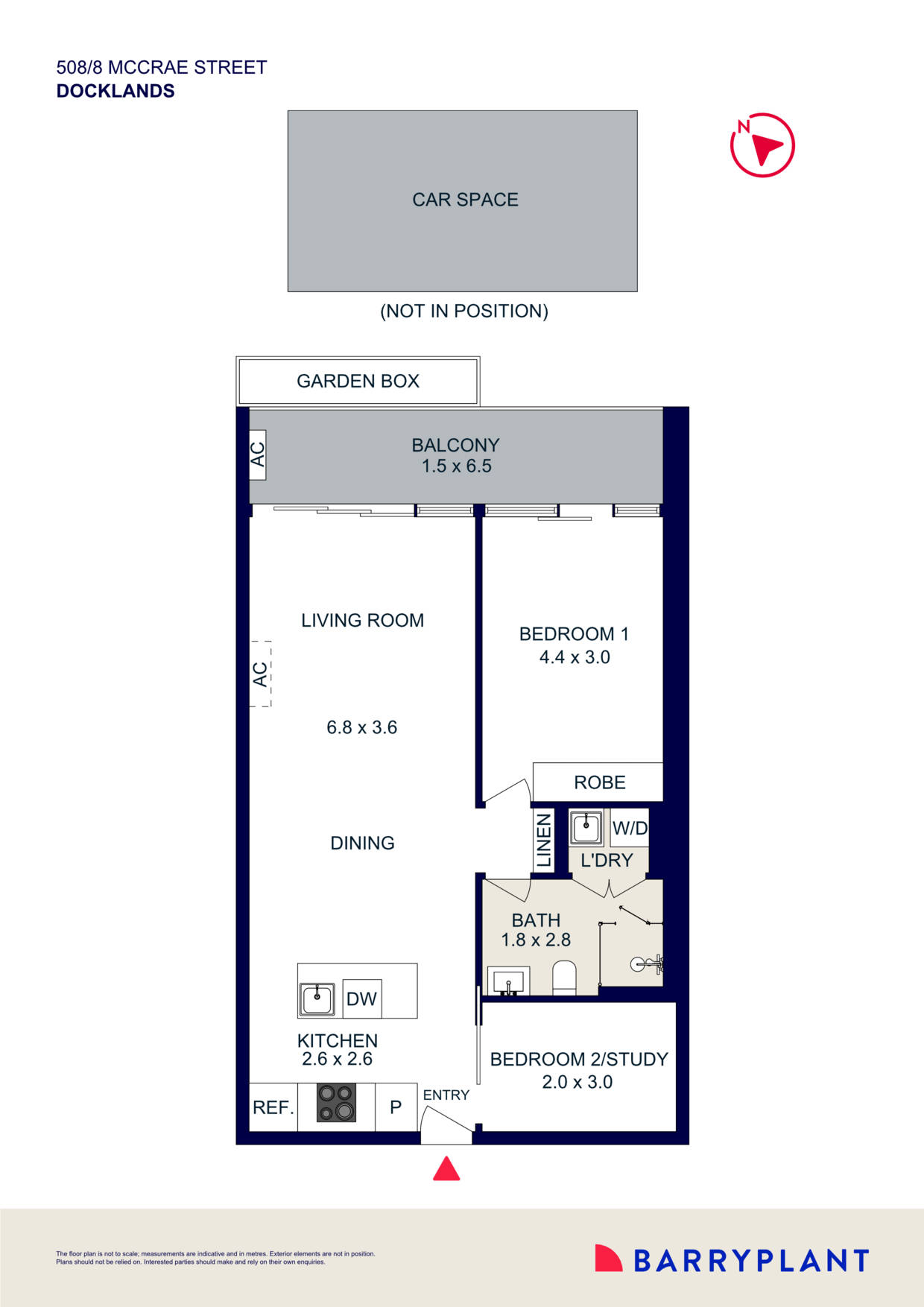 508/8 Mccrae Street, Docklands, VIC 3008 - Thumbnail 1 - 15/01/2025