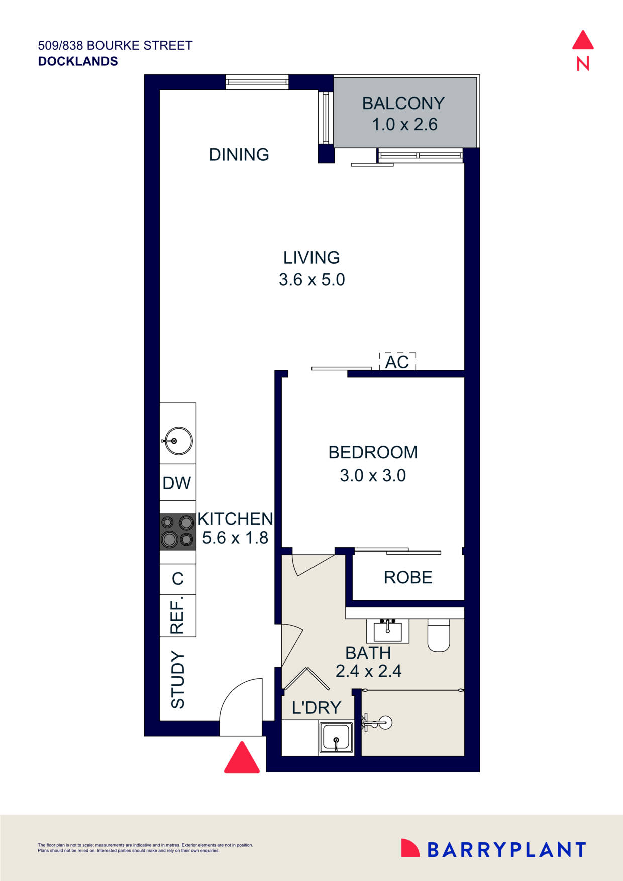 509/838 Bourke Street, Docklands, VIC 3008 - Thumbnail 1 - 28/06/2024