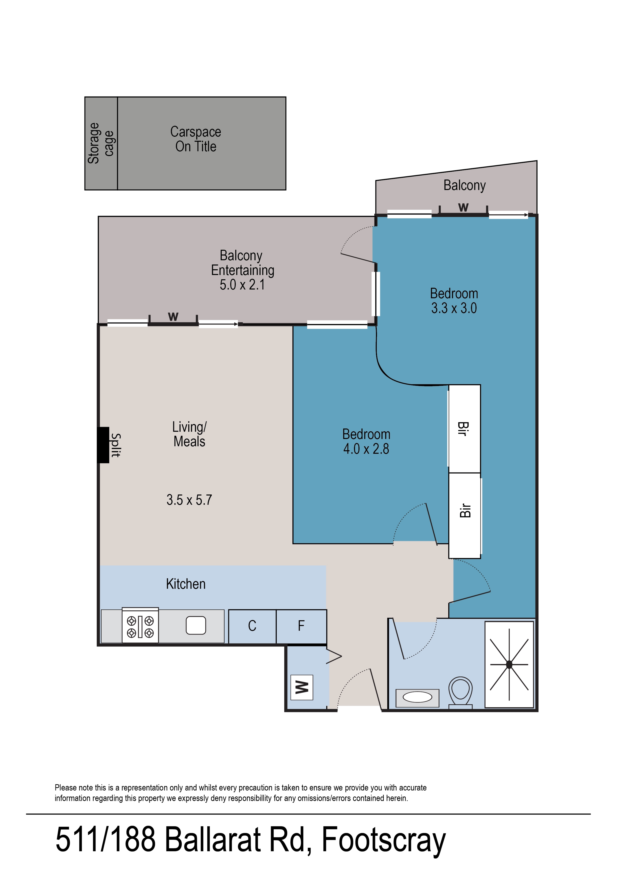511/188 Ballarat Road, Footscray, VIC 3011 - Thumbnail 1 - 09/07/2024