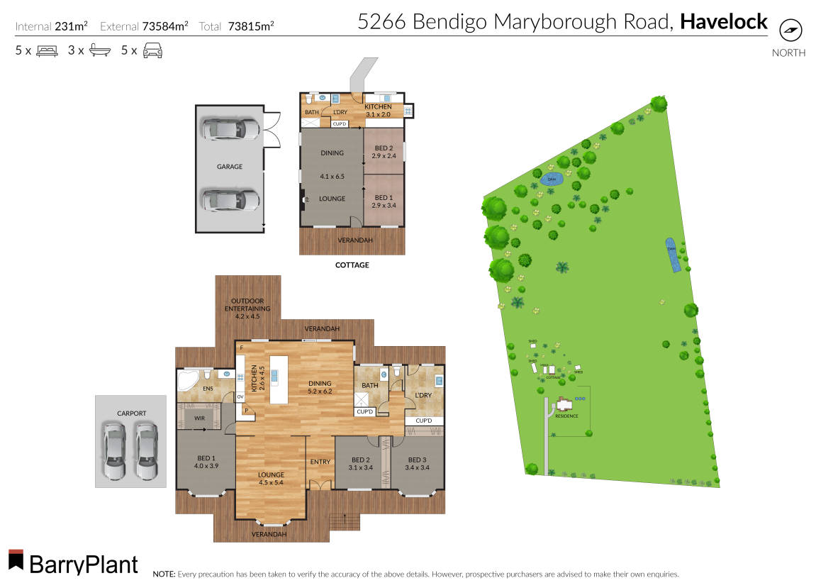 5266 Bendigo-Maryborough Road, Havelock, VIC 3465 - Thumbnail 1 - 07/03/2023