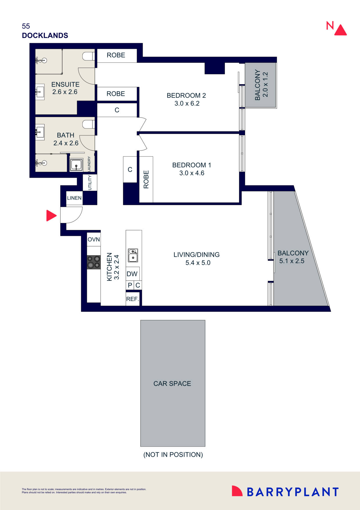 53/55 Victoria Harbour Promenade, Docklands, VIC 3008 - Thumbnail 1 - 05/06/2024