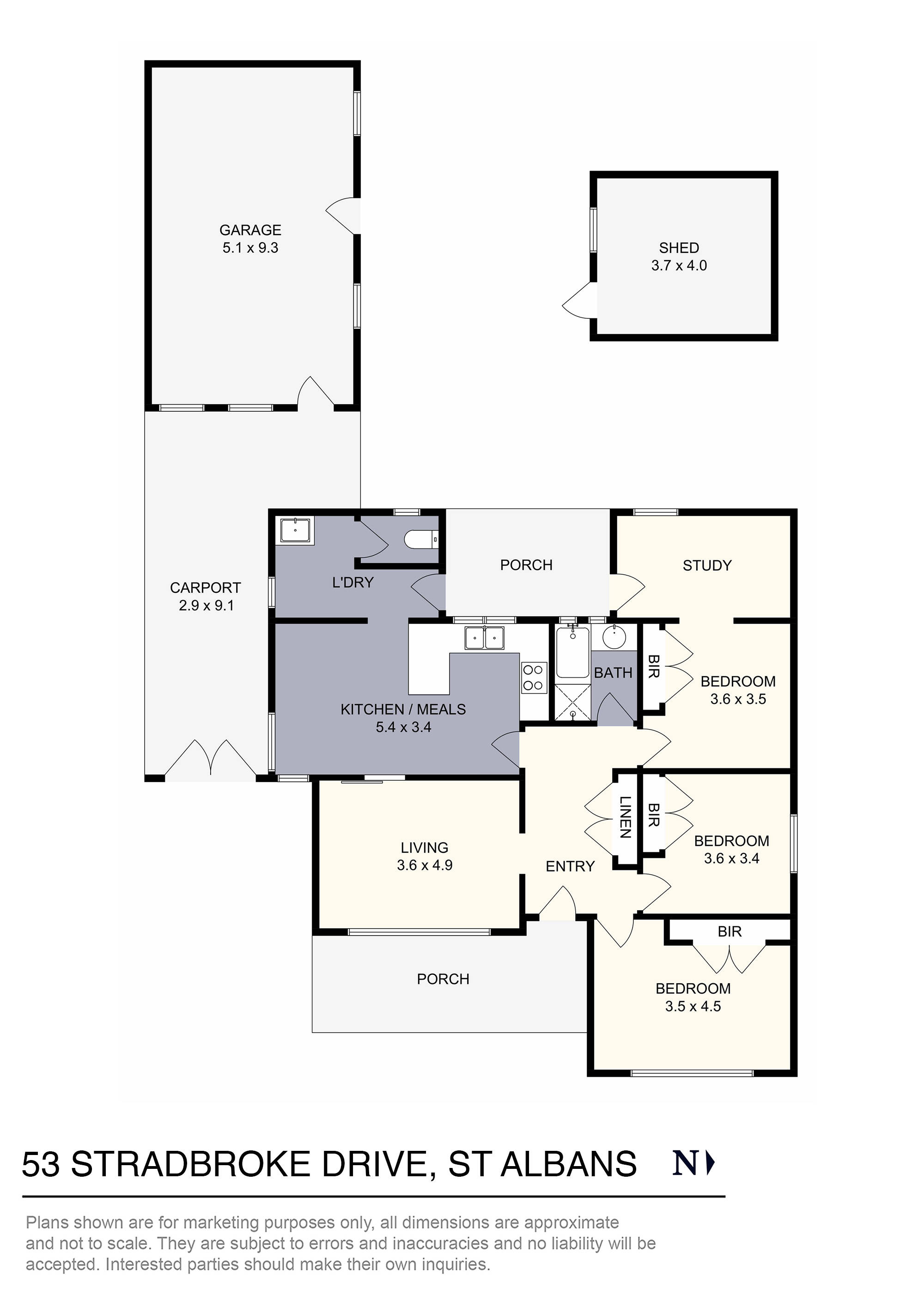 53 Stradbroke Drive, St Albans, VIC 3021 - Thumbnail 1 - 12/08/2024