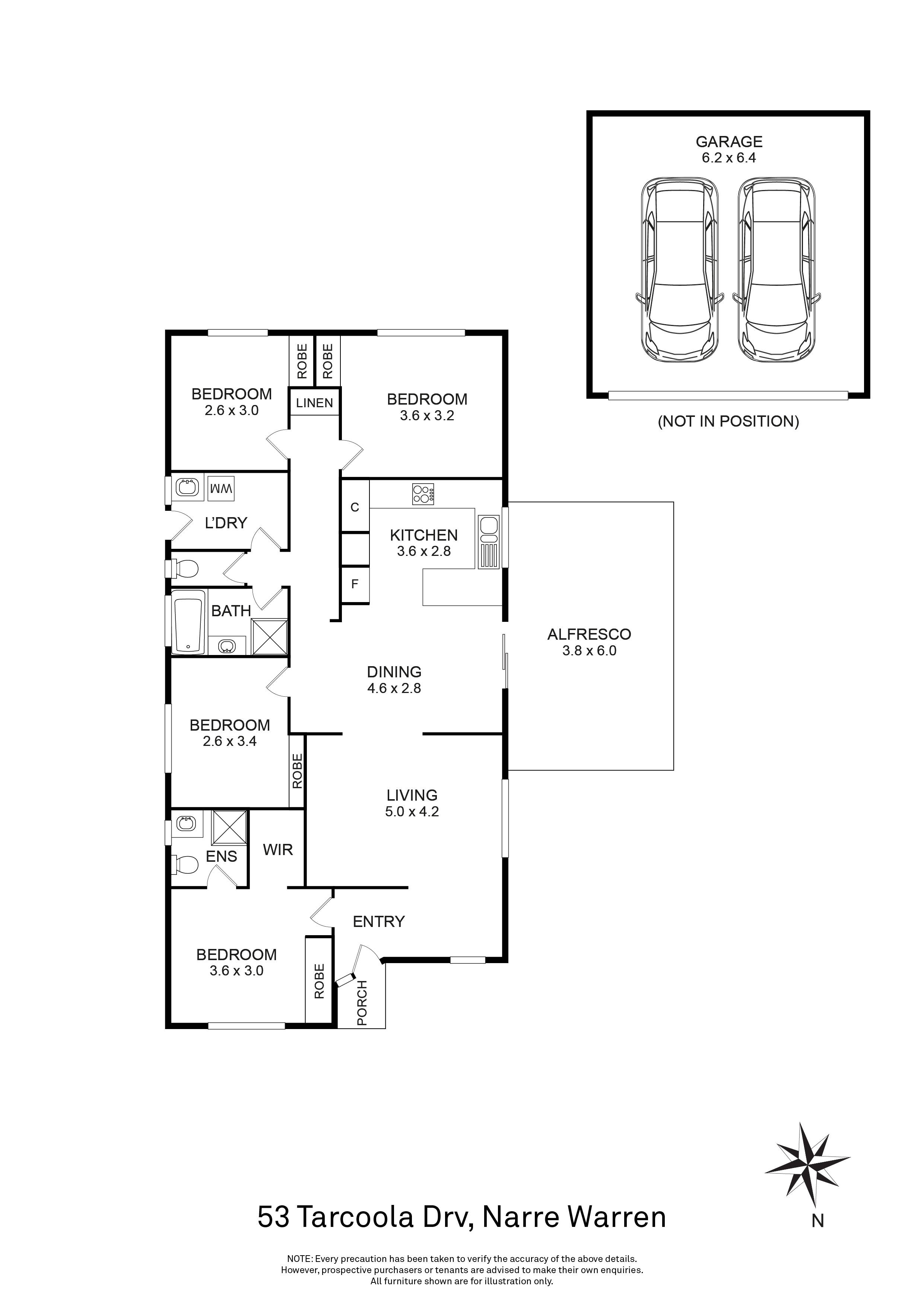 53 Tarcoola Drive, Narre Warren, VIC 3805 - Thumbnail 1 - 01/02/2023