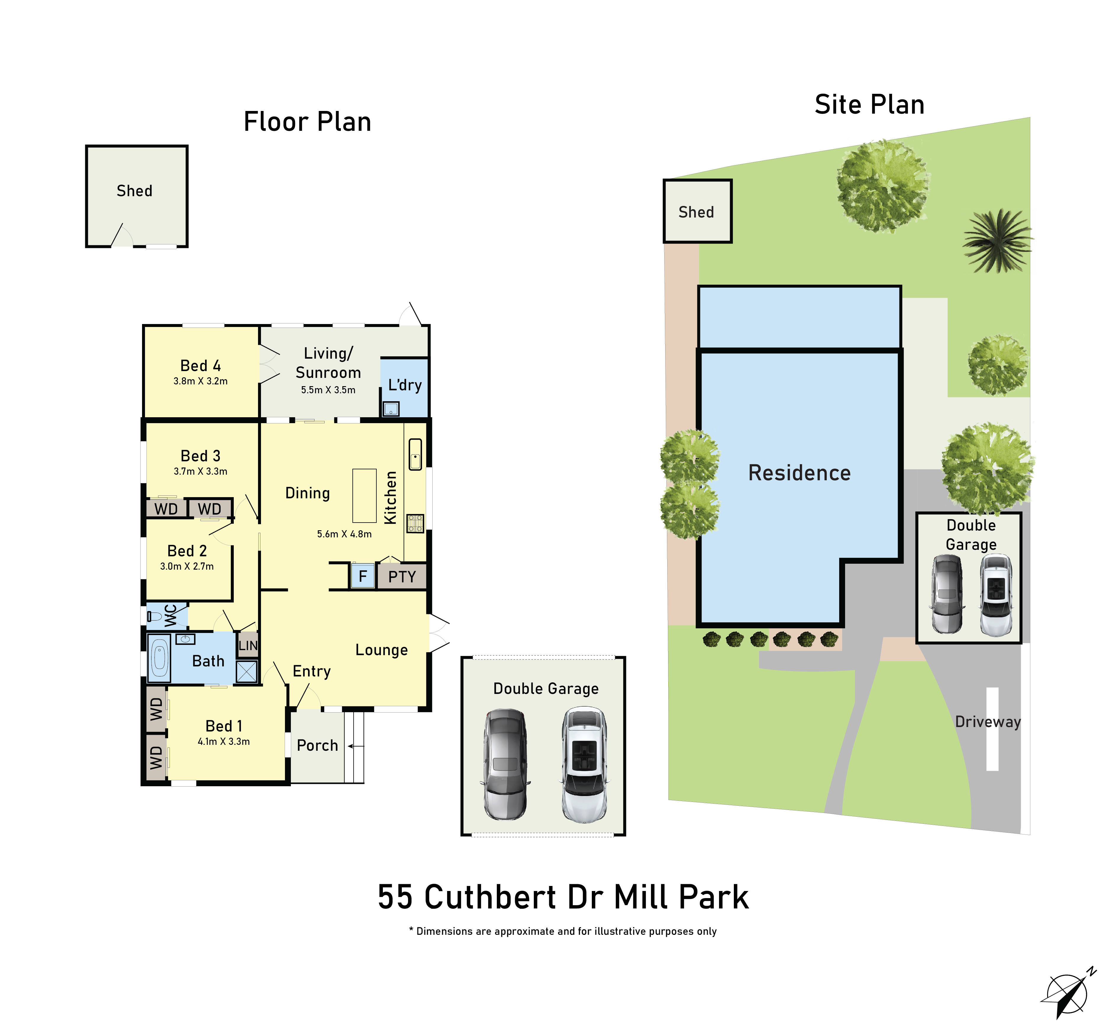 55 Cuthbert Drive, Mill Park, VIC 3082 - Thumbnail 1 - 11/01/2023