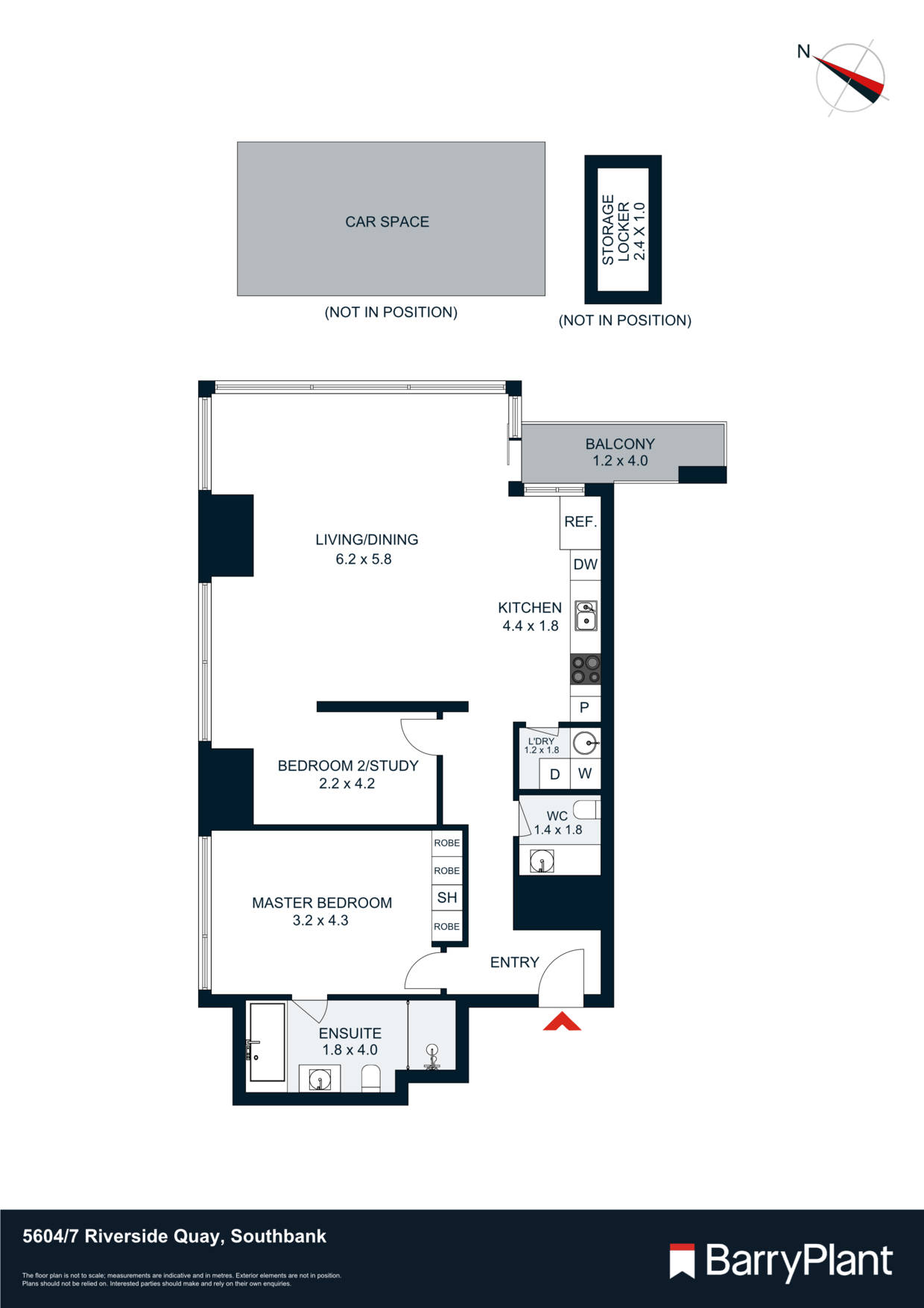 5604/7 Riverside Quay, Southbank, VIC 3006 - Thumbnail 1 - 04/10/2023