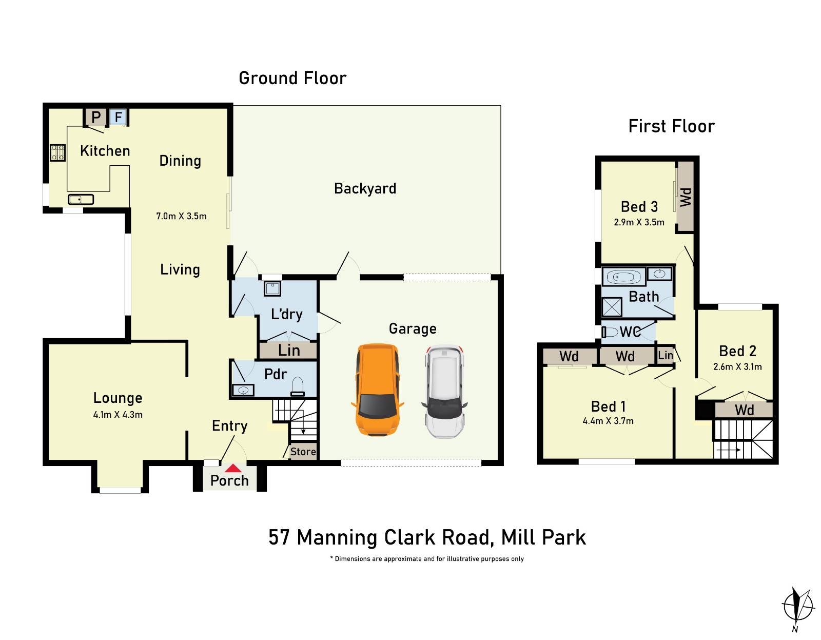 57 Manning Clark Road, Mill Park, VIC 3082 - Thumbnail 1 - 15/01/2025