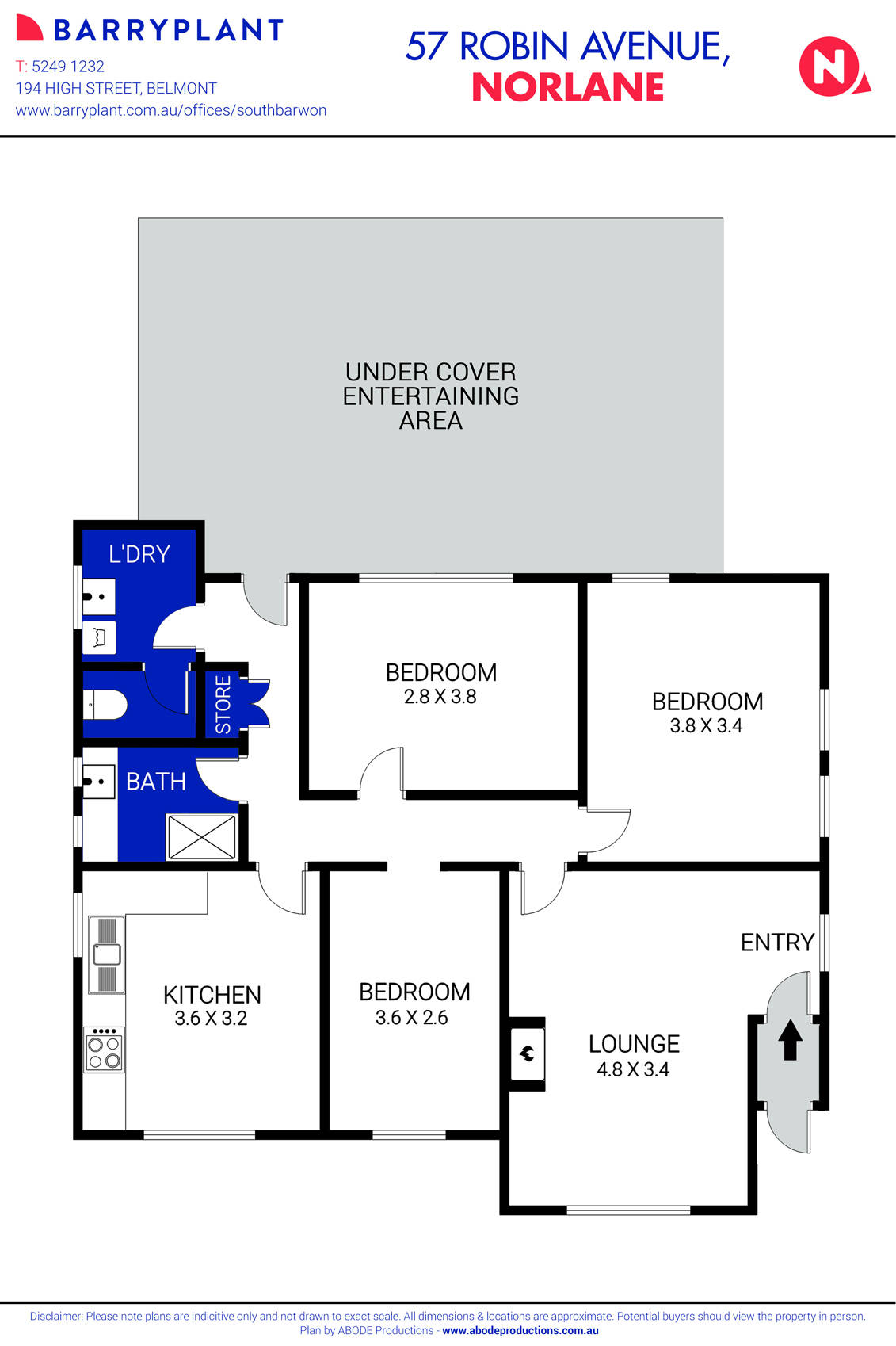 57 Robin Avenue, Norlane, VIC 3214 - Thumbnail 1 - 18/06/2025