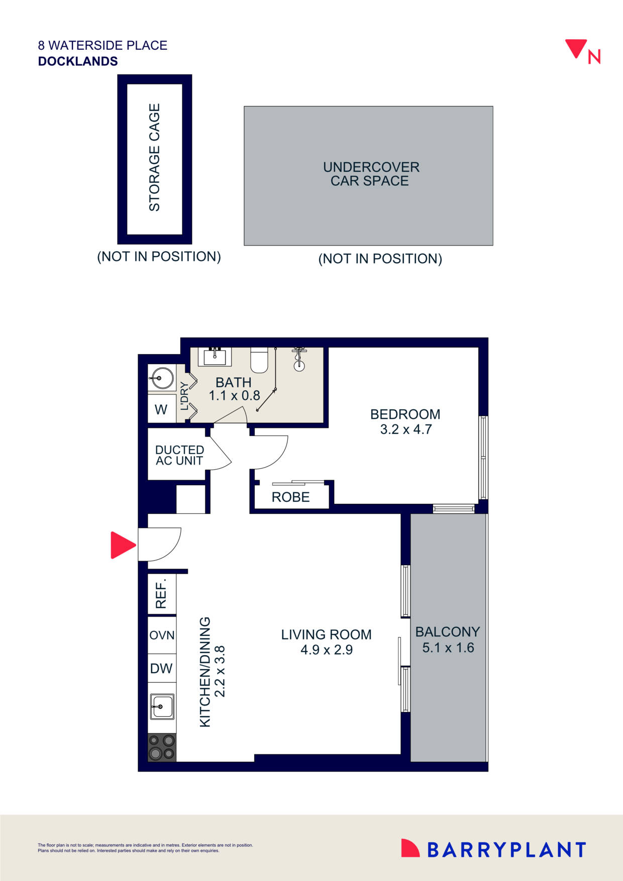5D/8 Waterside Place, Docklands, VIC 3008 - Thumbnail 1 - 11/06/2024