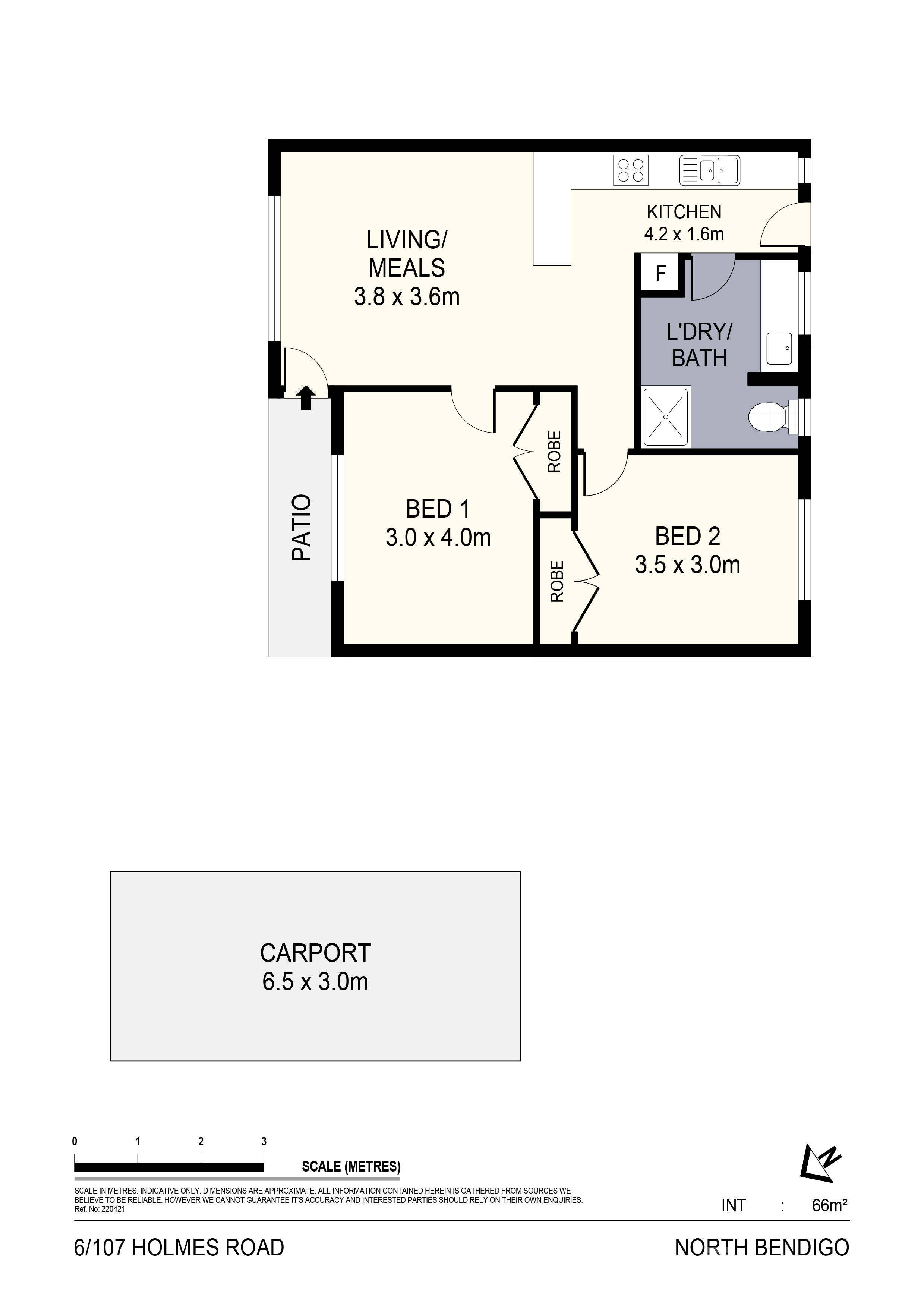 6/107 Holmes Road, Long Gully, VIC 3550 - Thumbnail 1 - 26/04/2022