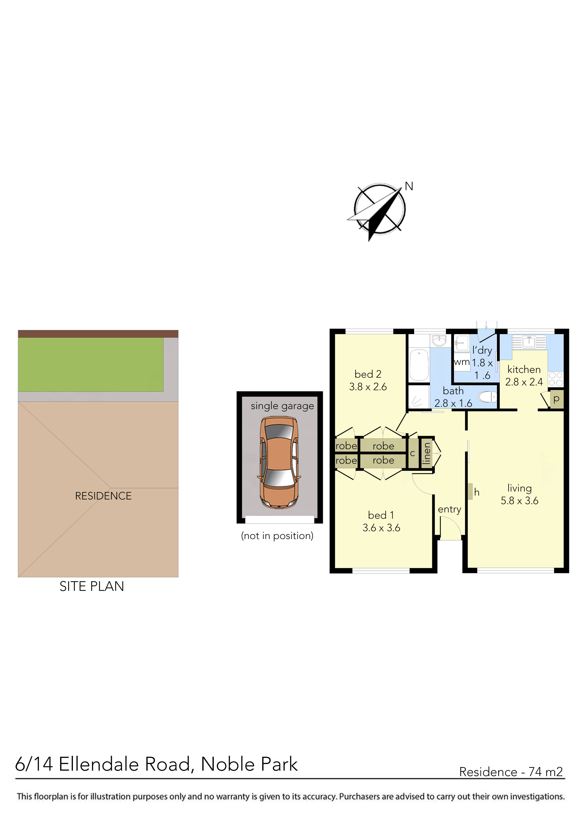 6/14 Ellendale Road, Noble Park, VIC 3174 - Thumbnail 1 - 17/04/2025