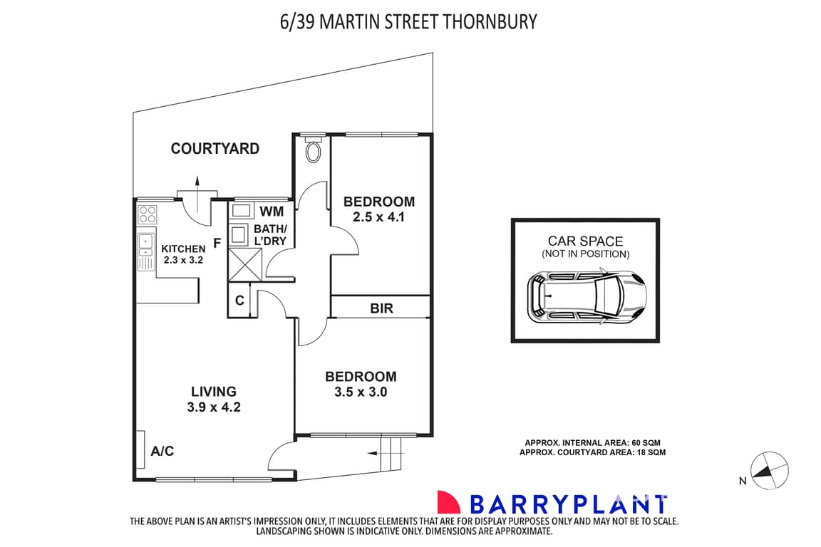 6/39 Martin Street, Thornbury, VIC 3071 - Thumbnail 1 - 28/10/2026