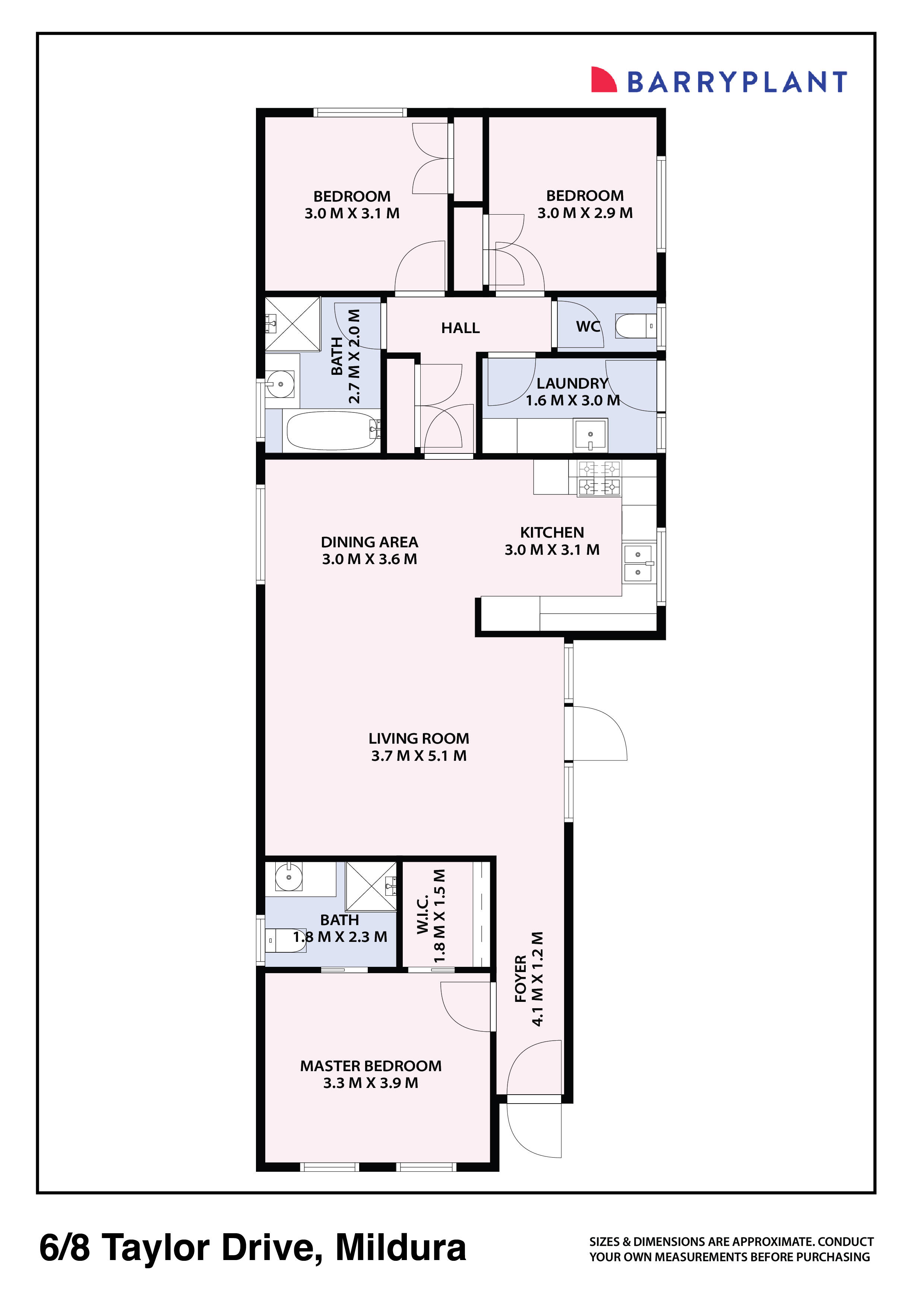 6/8 Taylor Drive, Mildura, VIC 3500 - Thumbnail 1 - 20/11/2024